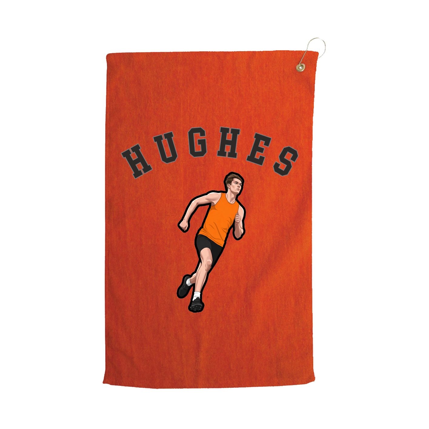 Golf Towel — Shirsey Arch in Orange