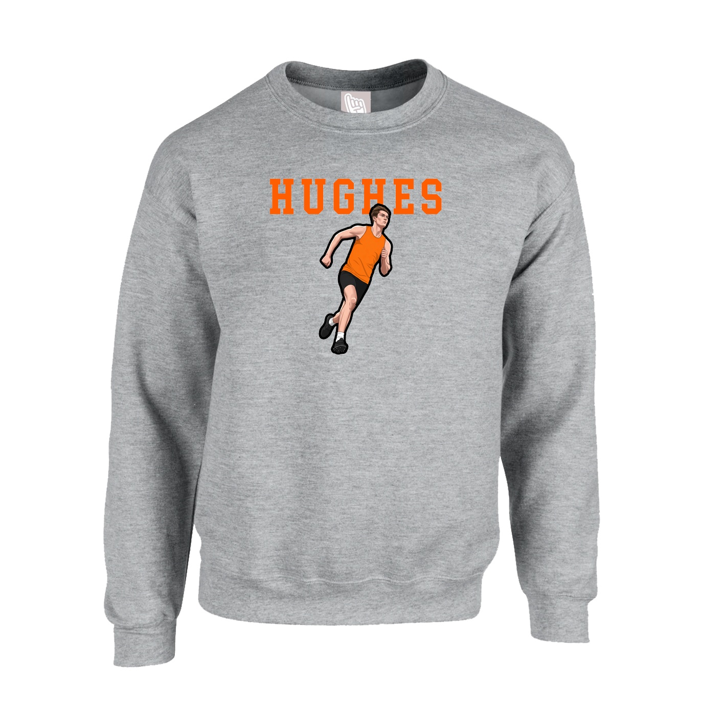 Fleece Crew — Shirsey in Grey