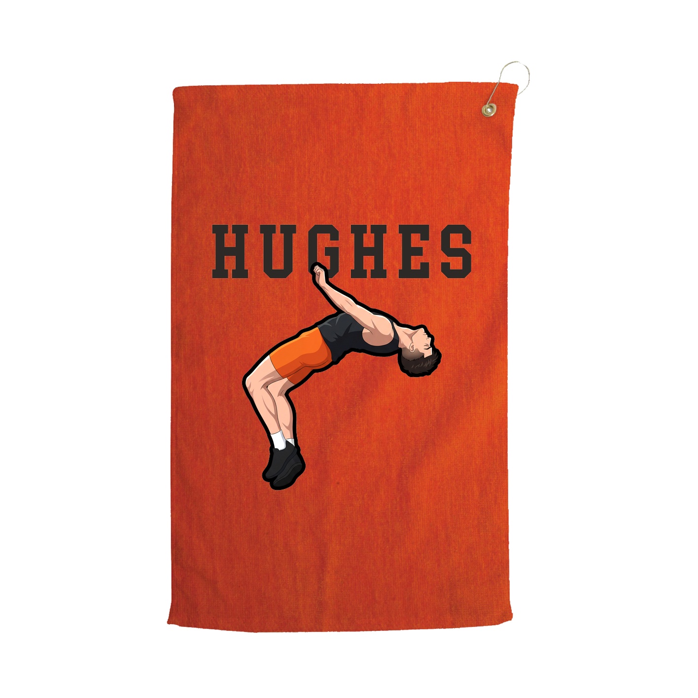 Golf Towel — Shirsey in Orange