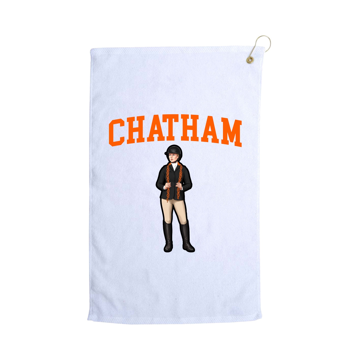 Golf Towel — Shirsey in White