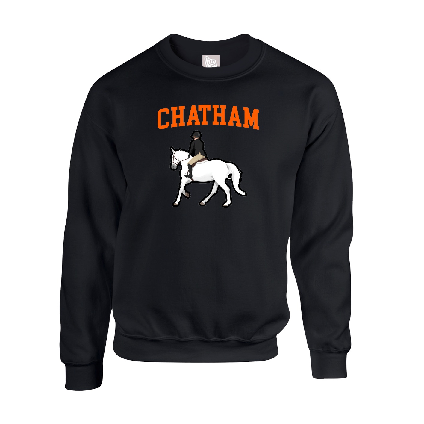 Fleece Crew — Shirsey in Black