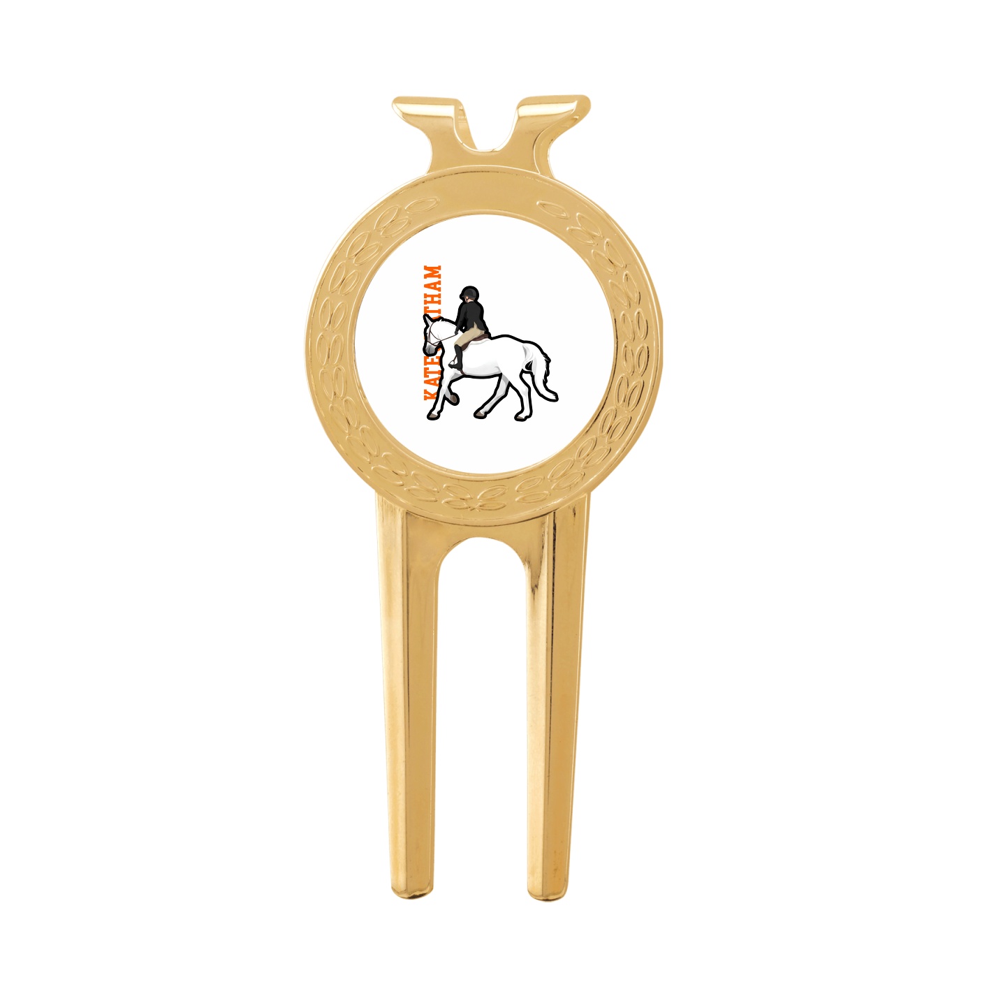 Divot Tool with Ball Marker — Name Vertical in Classic