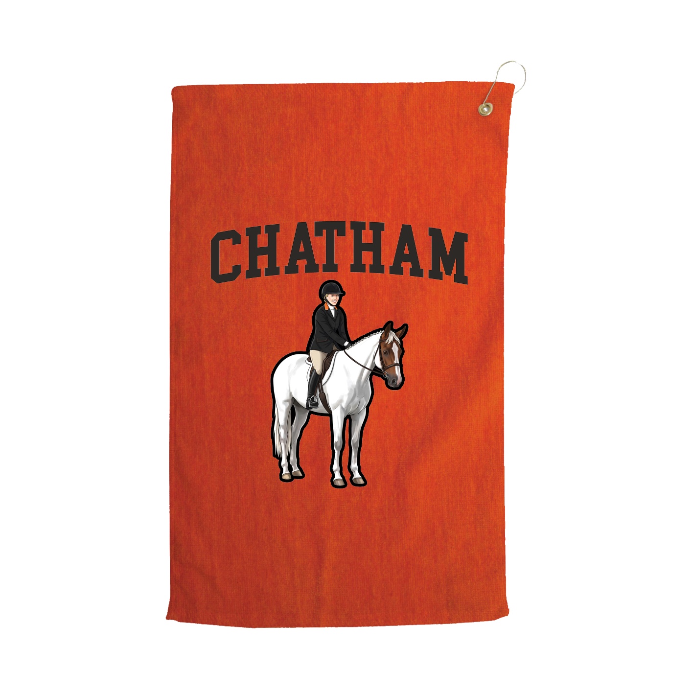 Golf Towel — Shirsey in Orange