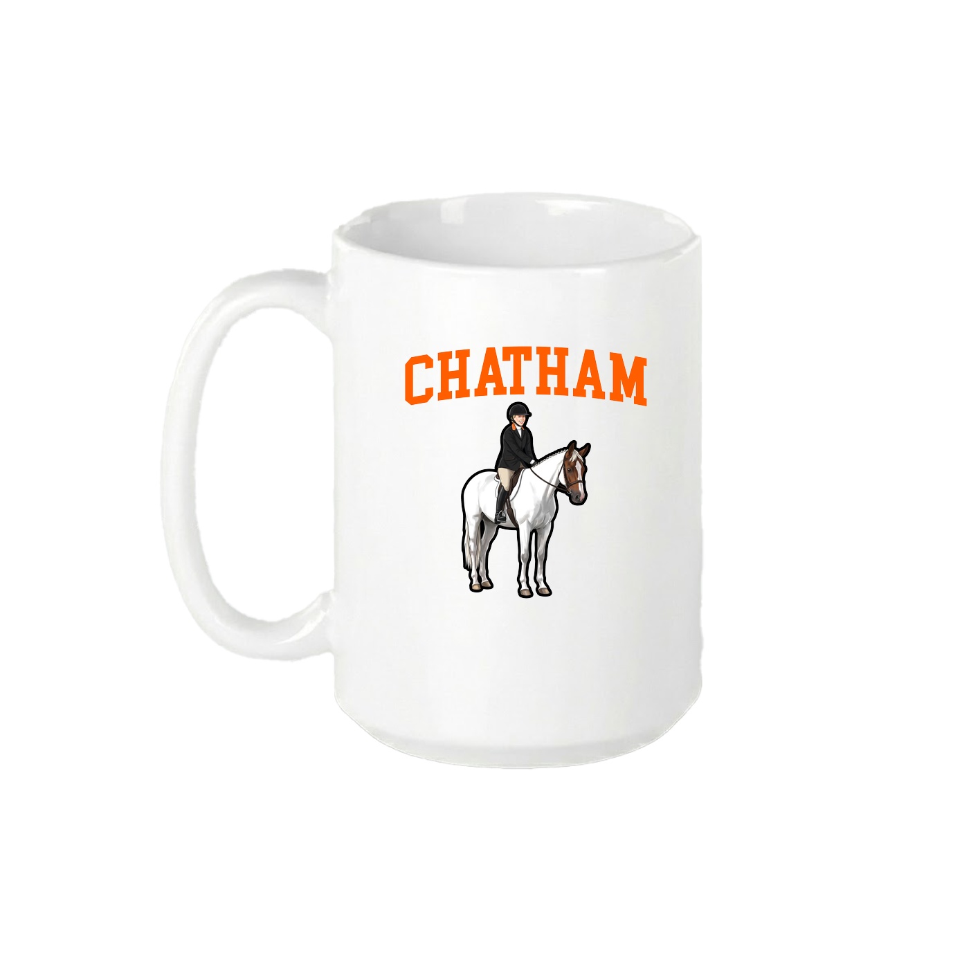 15oz Coffee Mug — Shirsey in White