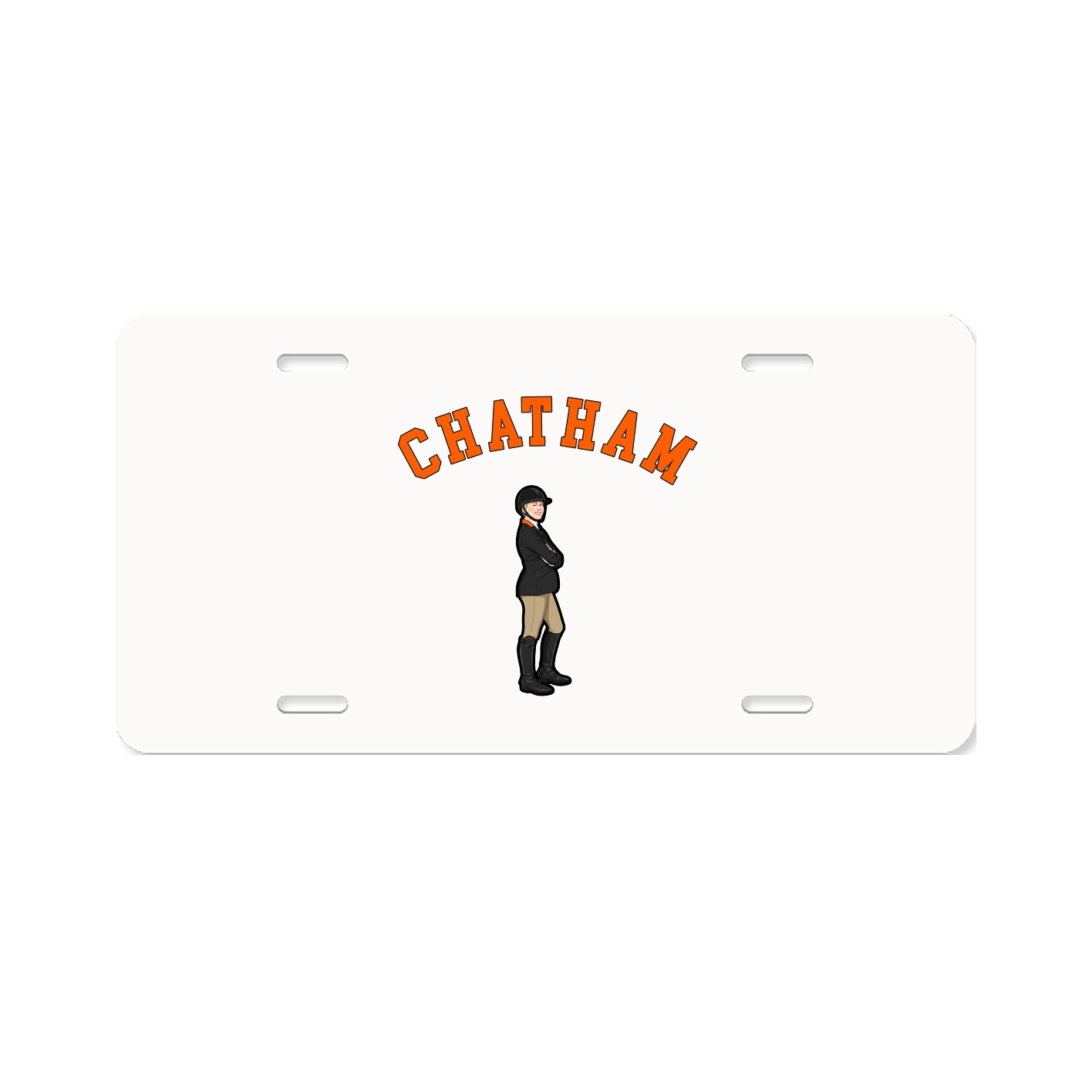 License Plate — Shirsey Arch in Classic