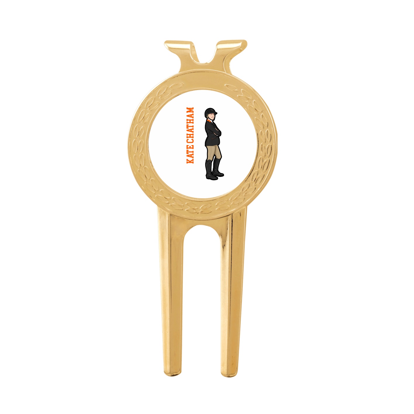 Divot Tool with Ball Marker — Name Vertical in Classic