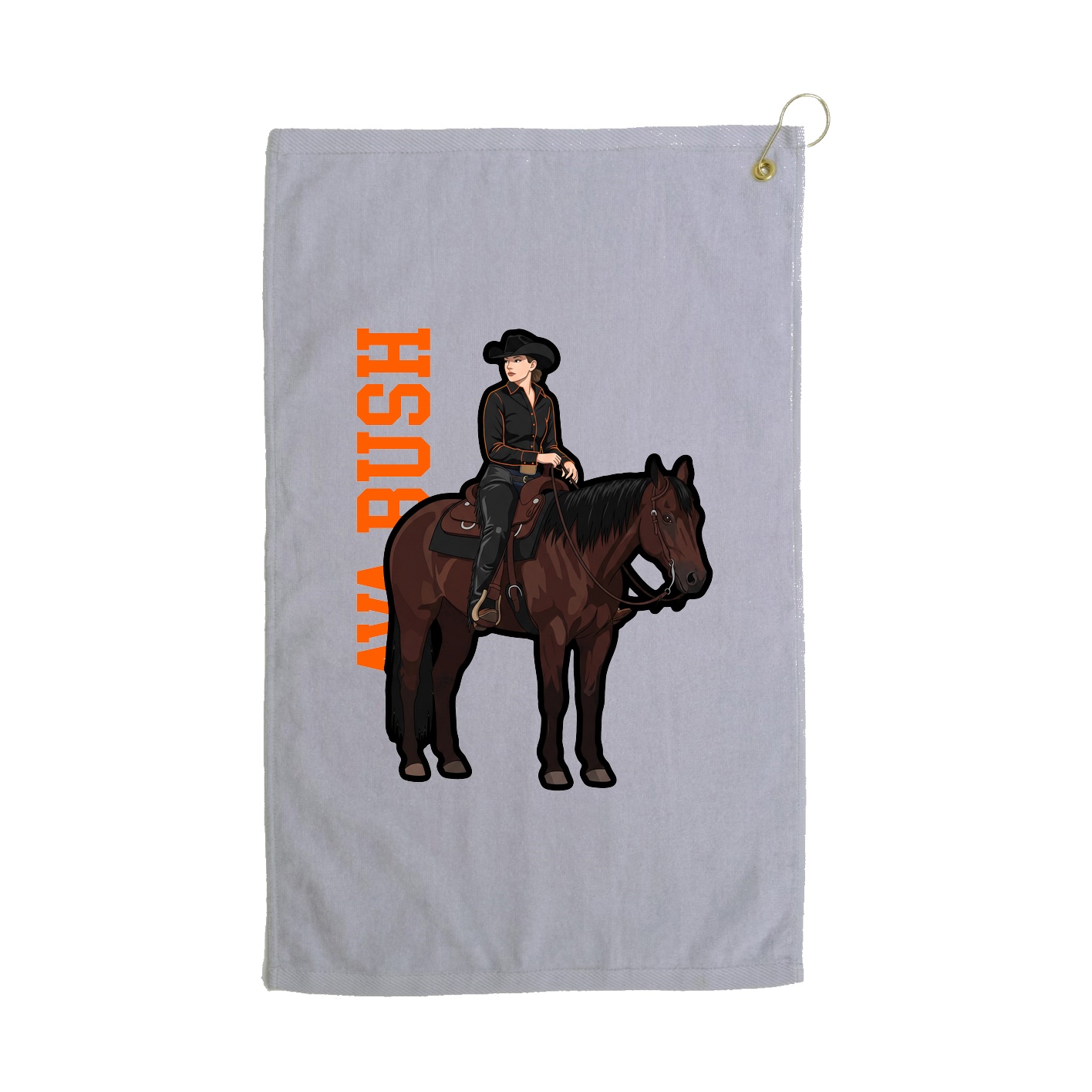 Terry Velour Golf Towel