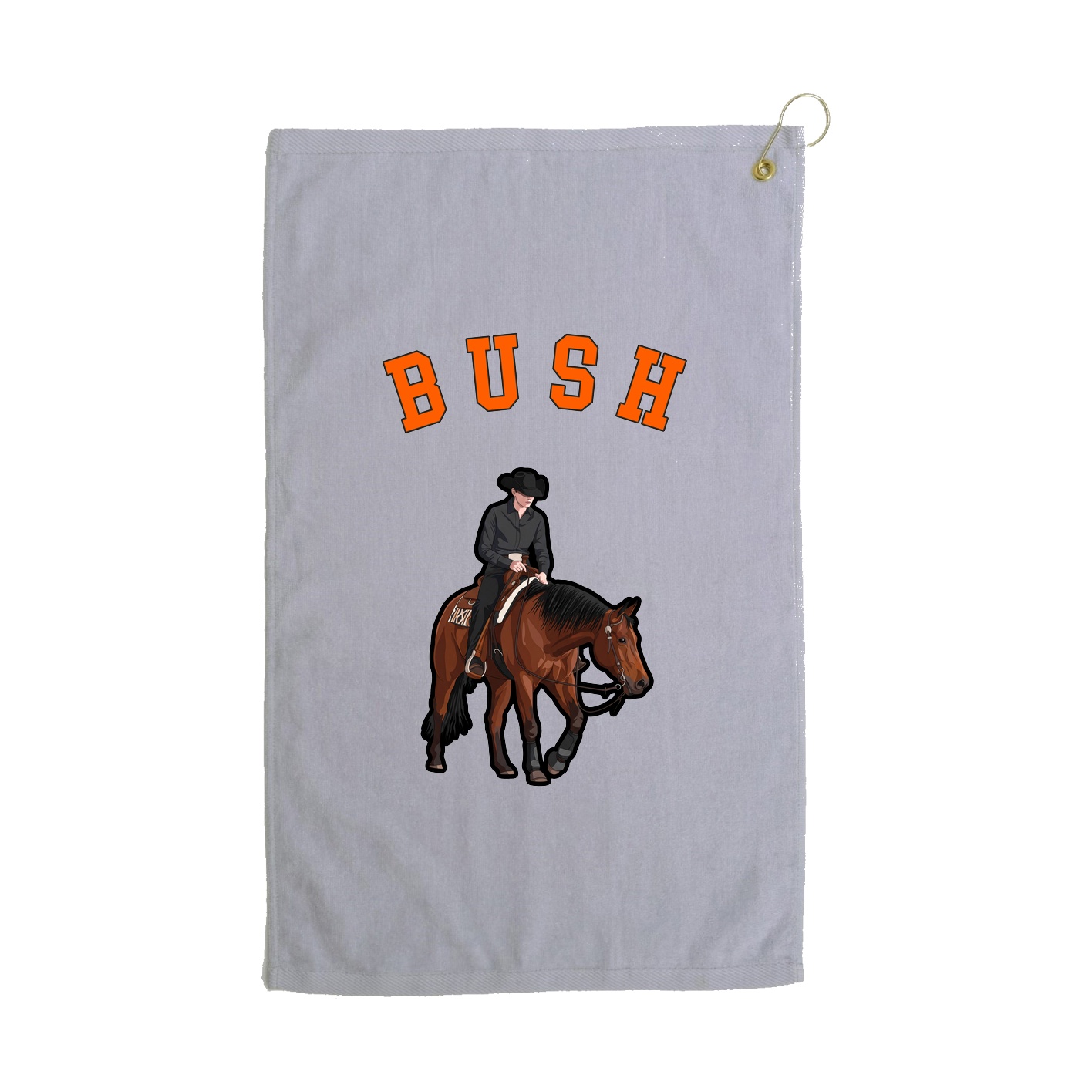 Golf Towel — Shirsey Arch in Grey