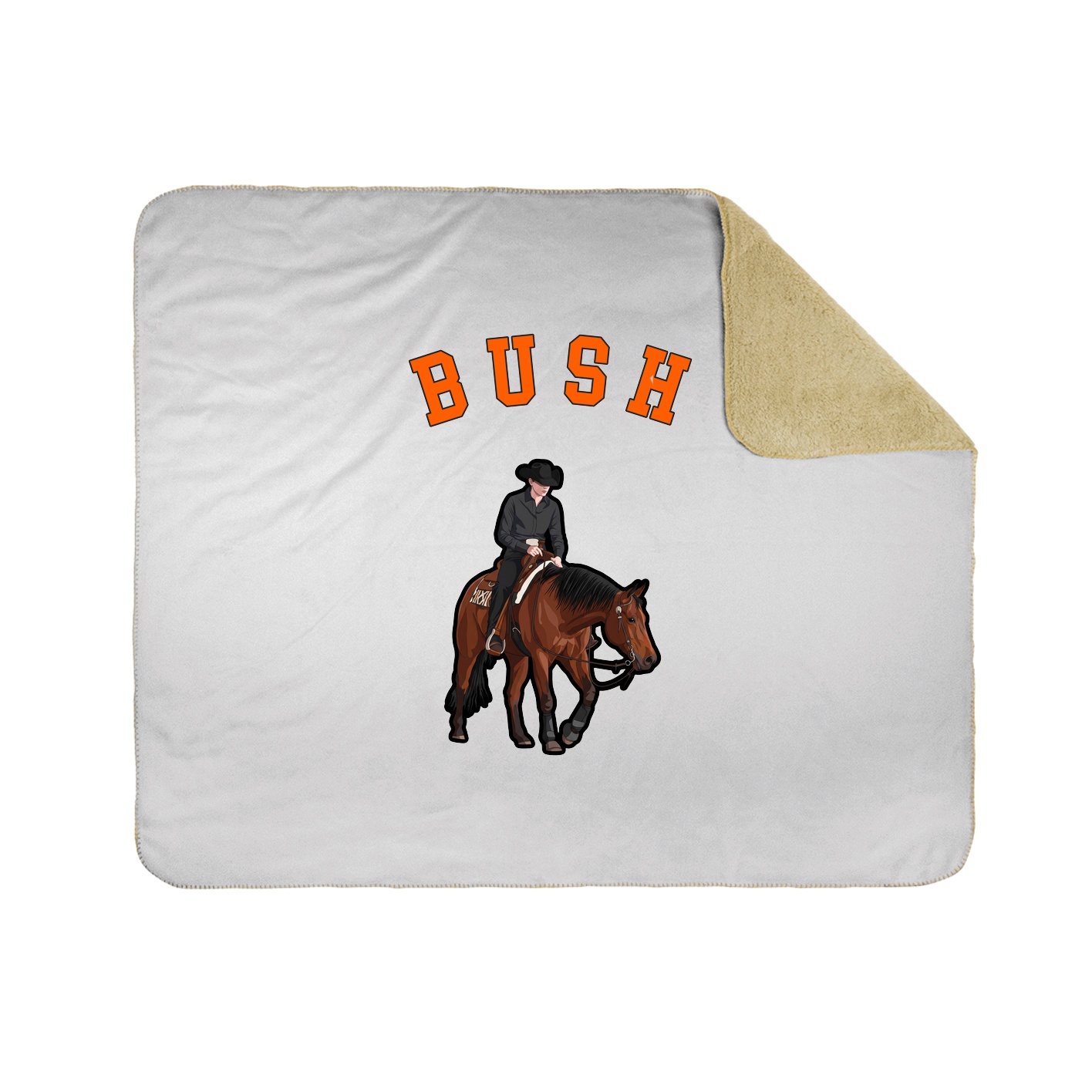 Throw Blanket — Shirsey Arch in White