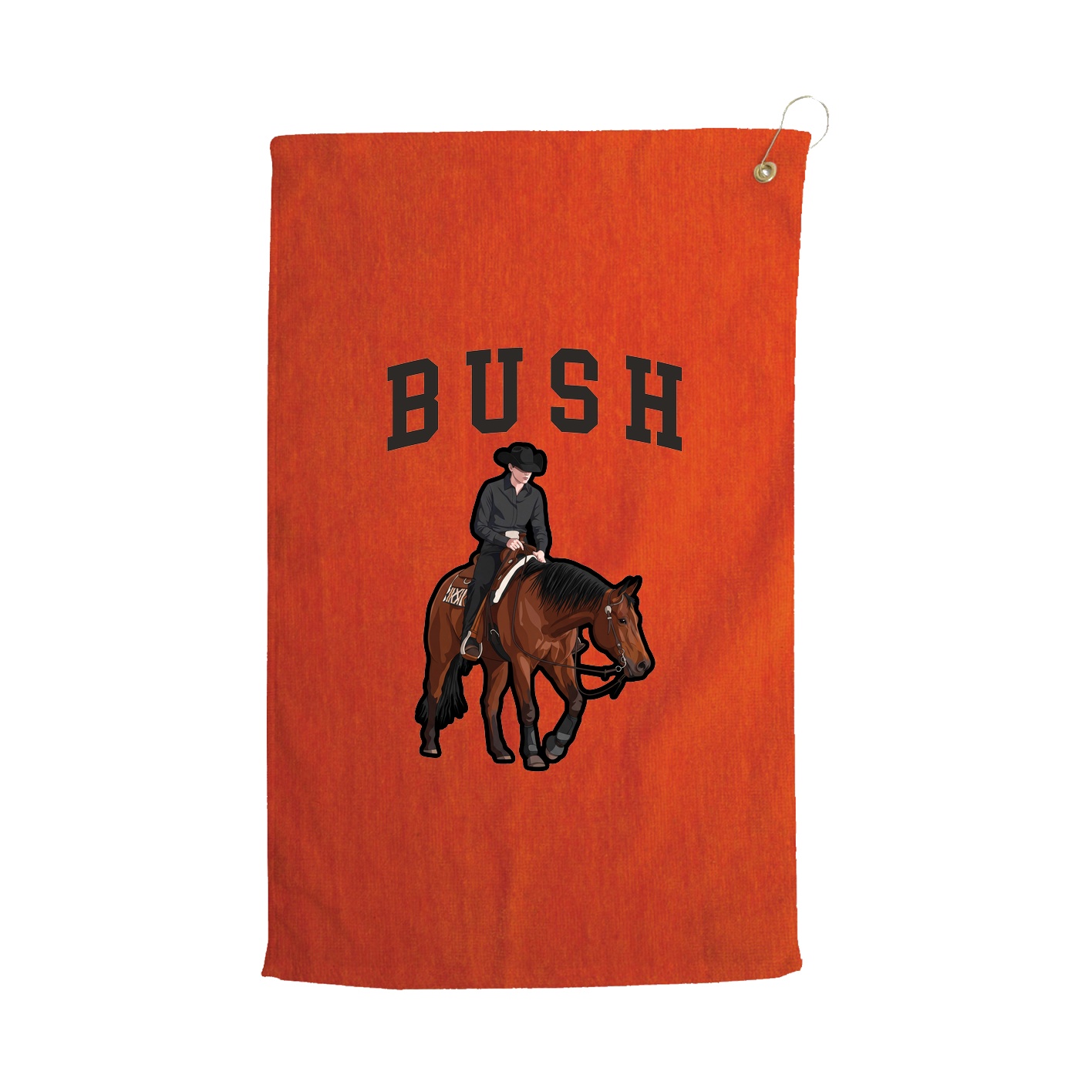 Golf Towel — Shirsey in Orange