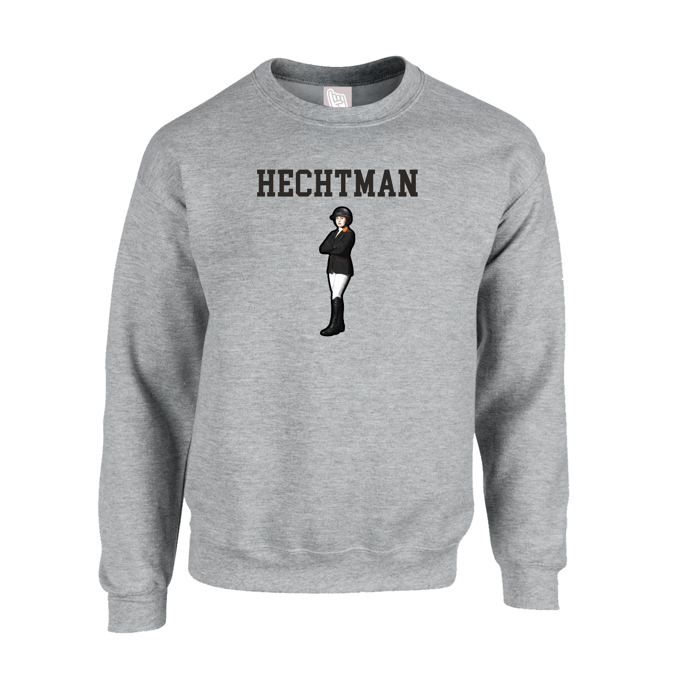 Fleece Crew — Shirsey in Grey