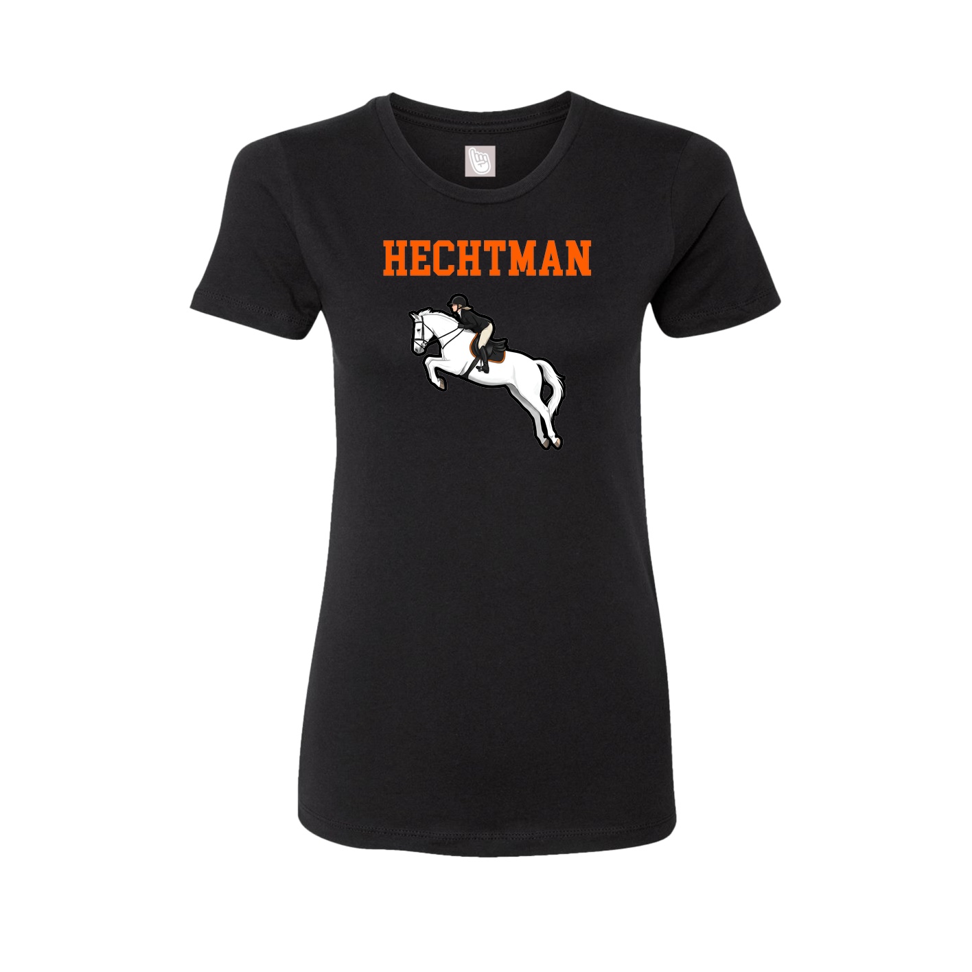 Fitted Women's Tee — Shirsey in Black