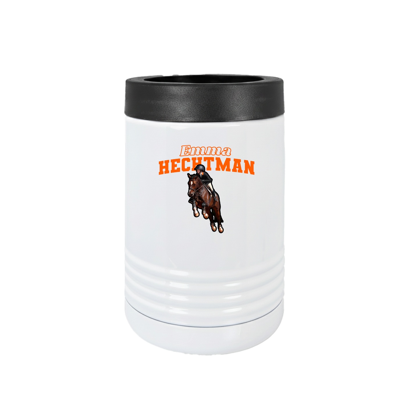 Beverage Holder — Name Arch in White