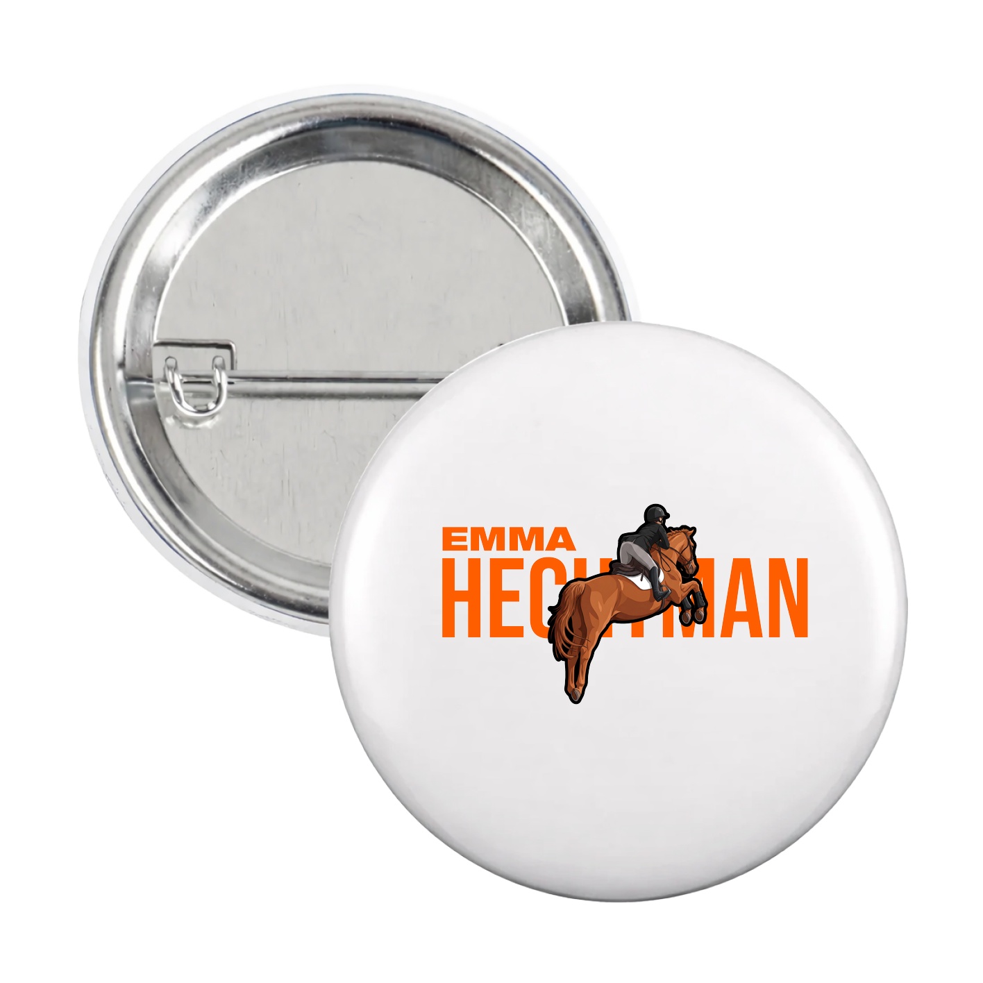 Game Day Button — Player Name in White