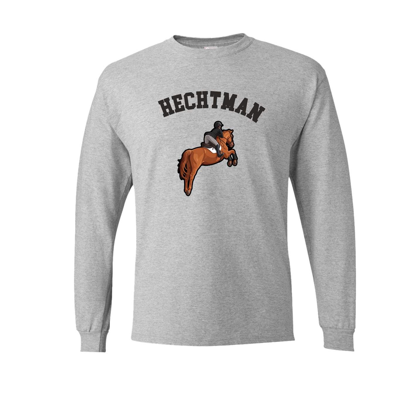 Long Sleeve Tee — Shirsey Arch in Grey