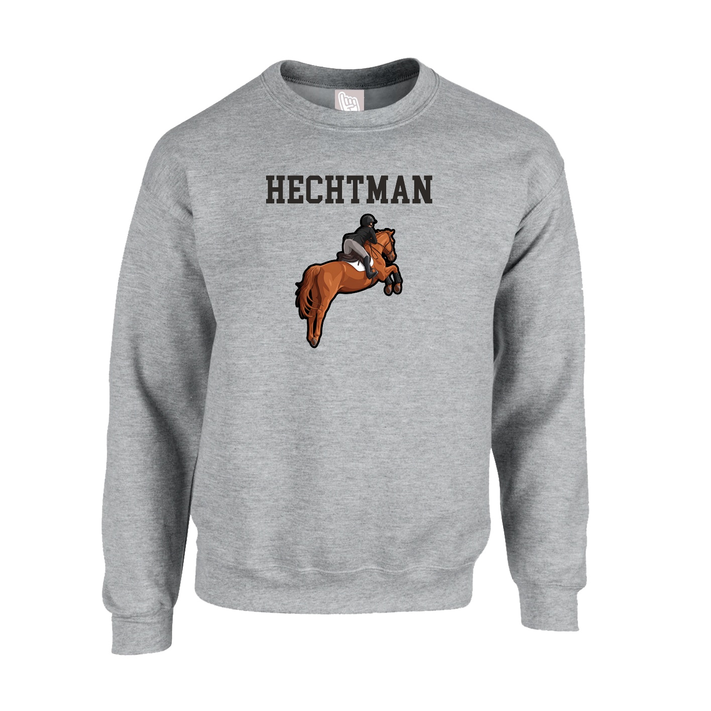 Fleece Crew — Shirsey in Grey
