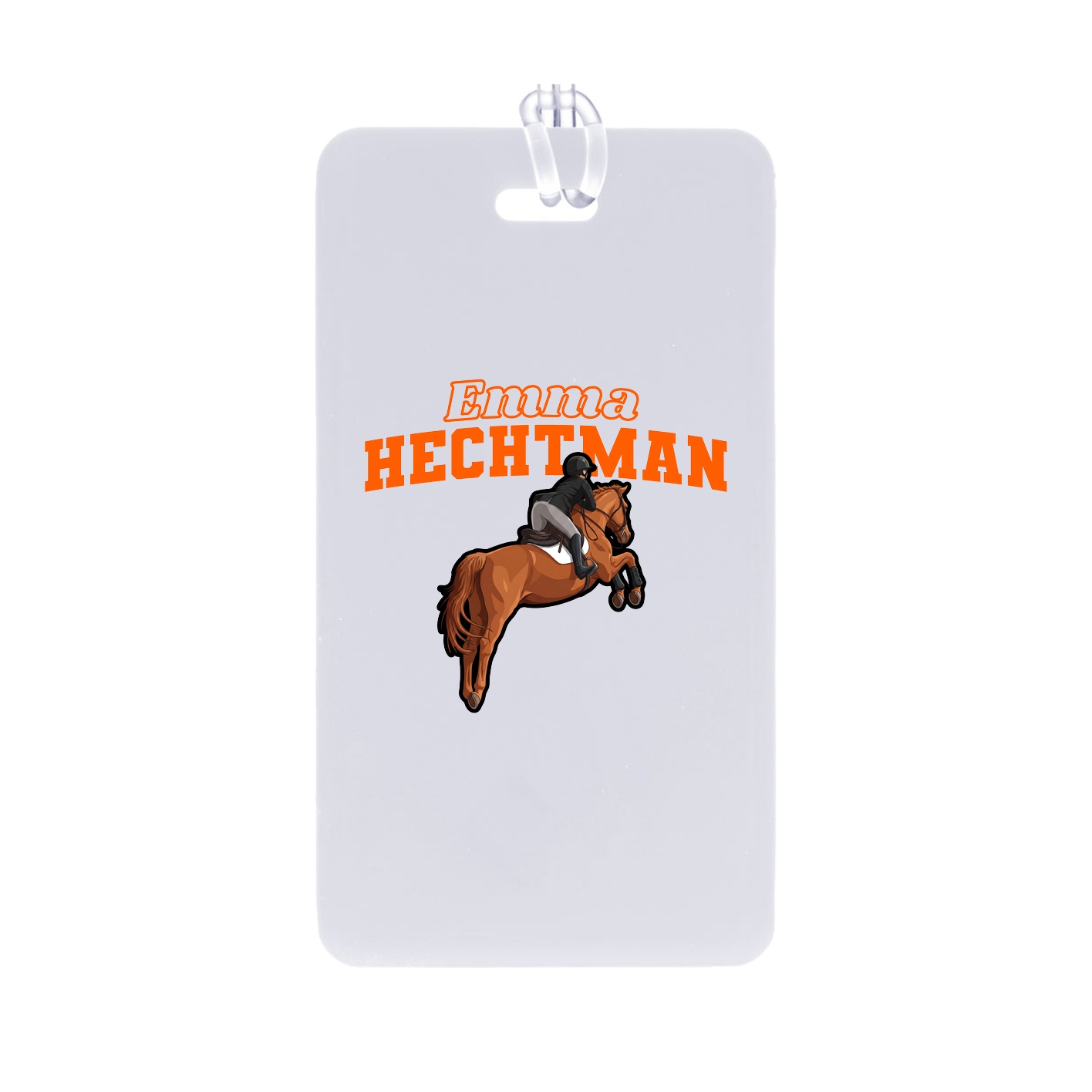 Bag Tag — Name Arch in Classic