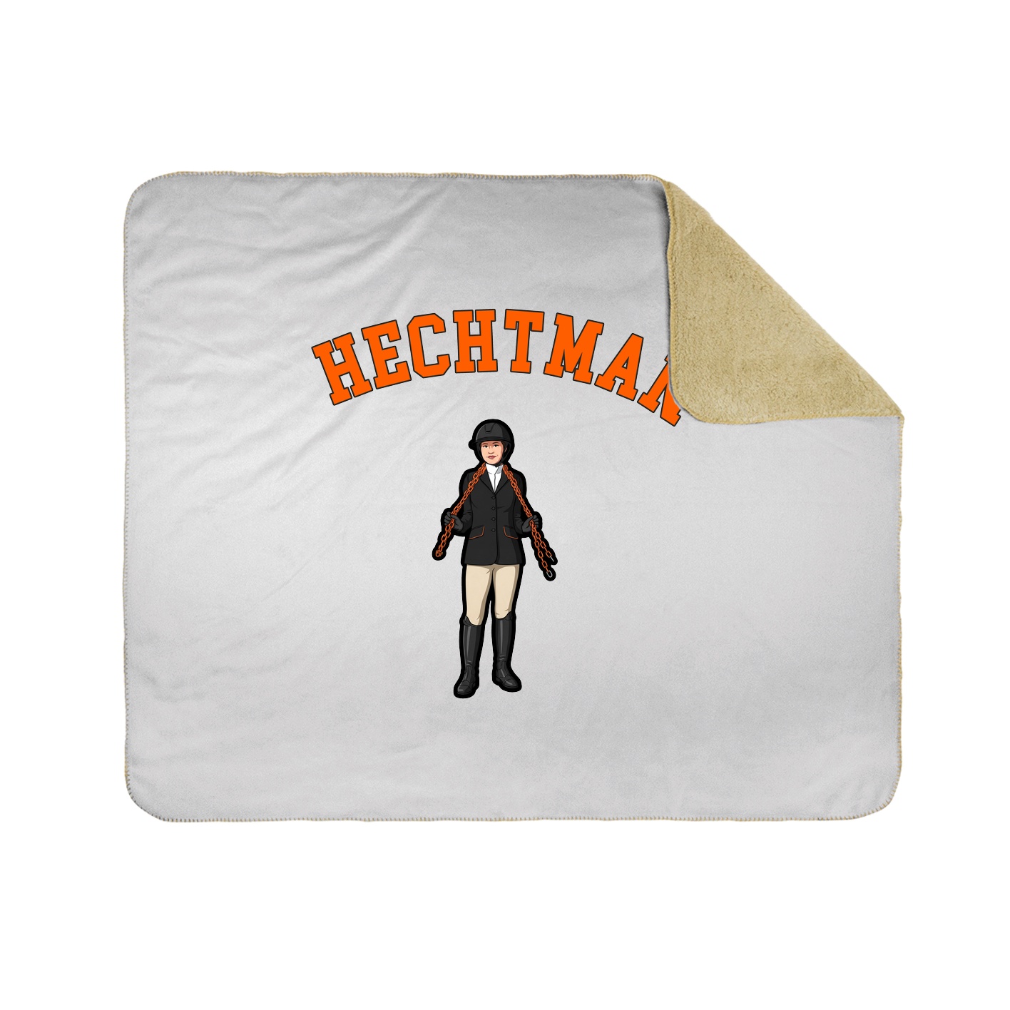 Throw Blanket — Shirsey Arch in White