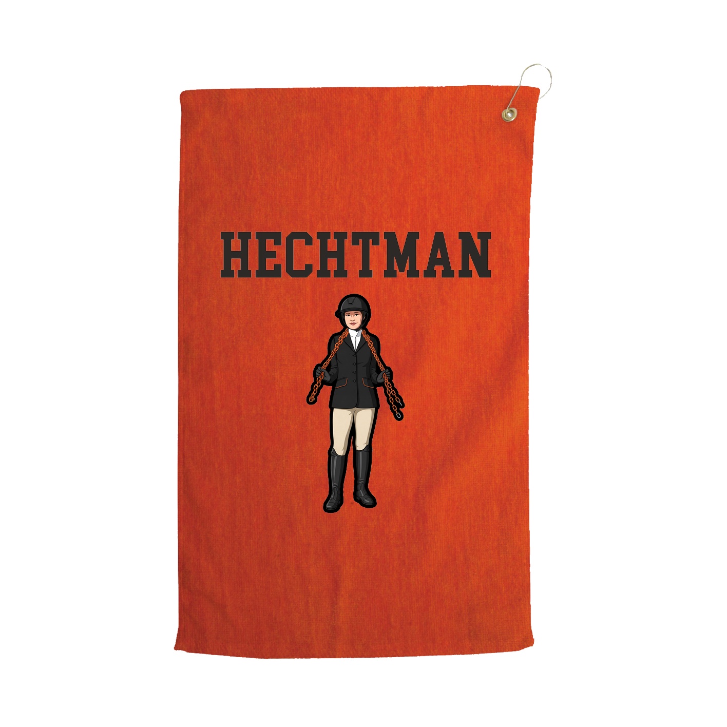 Golf Towel — Shirsey in Orange