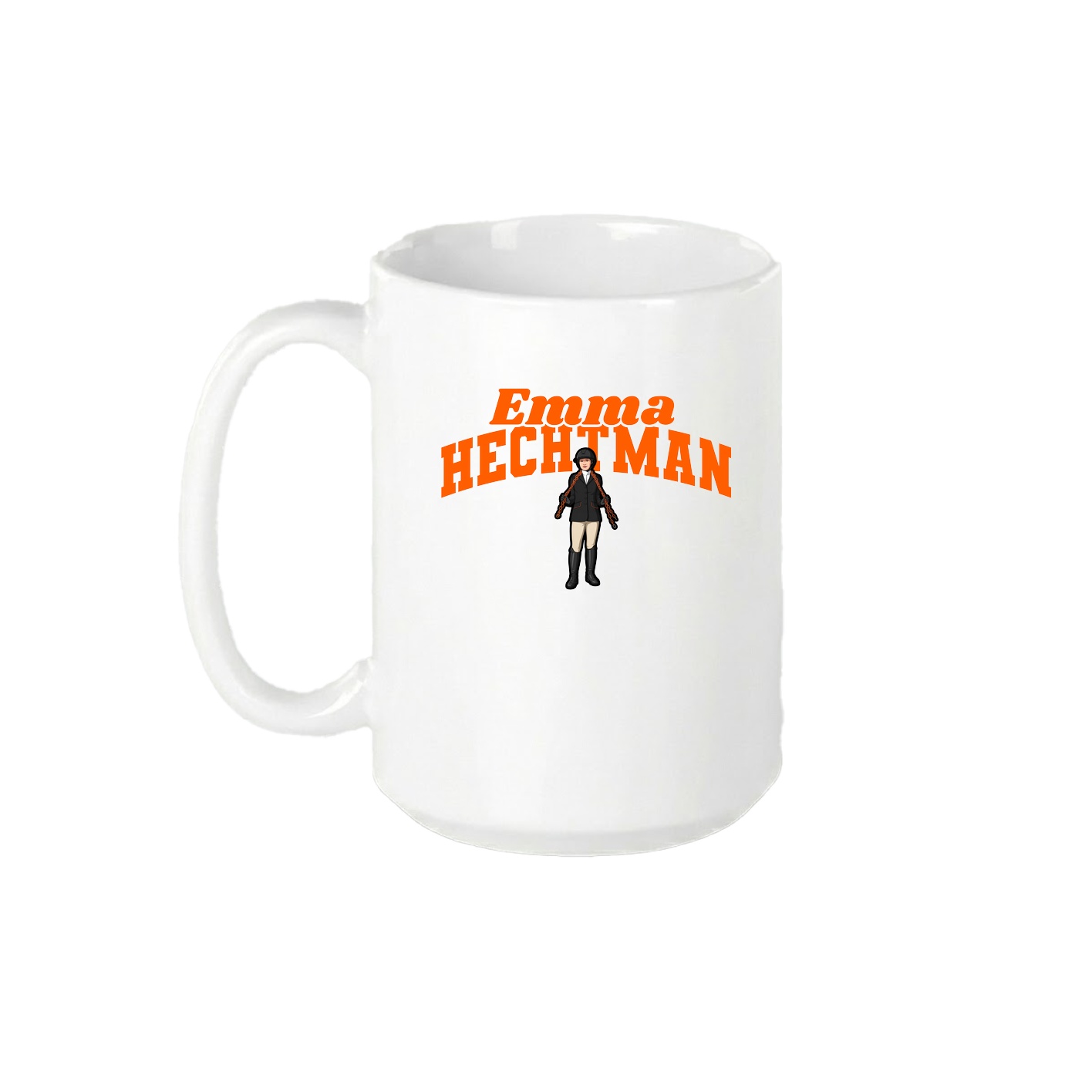 15oz Coffee Mug — Signature Arch in White