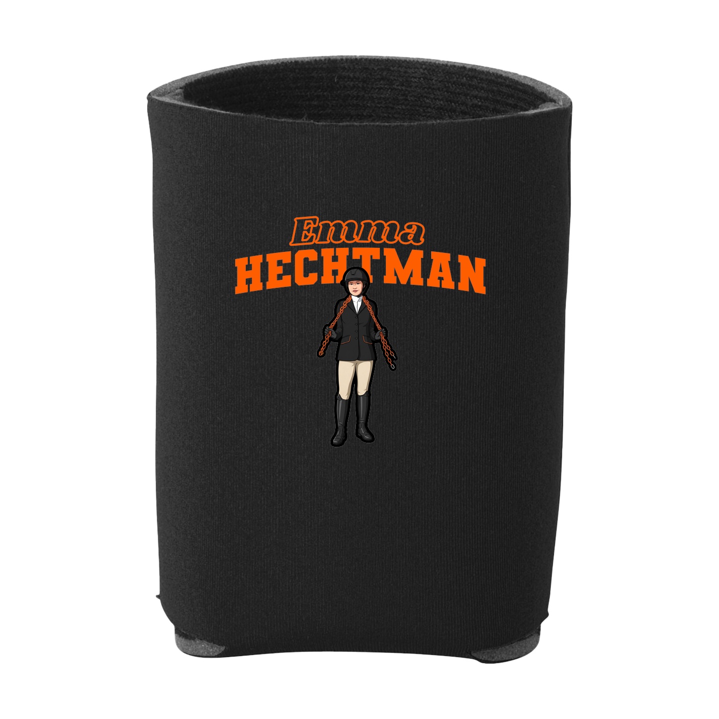 Can Holder — Name Arch in Black