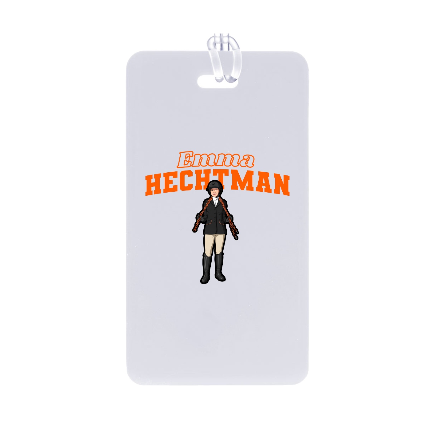 Bag Tag — Name Arch in Classic