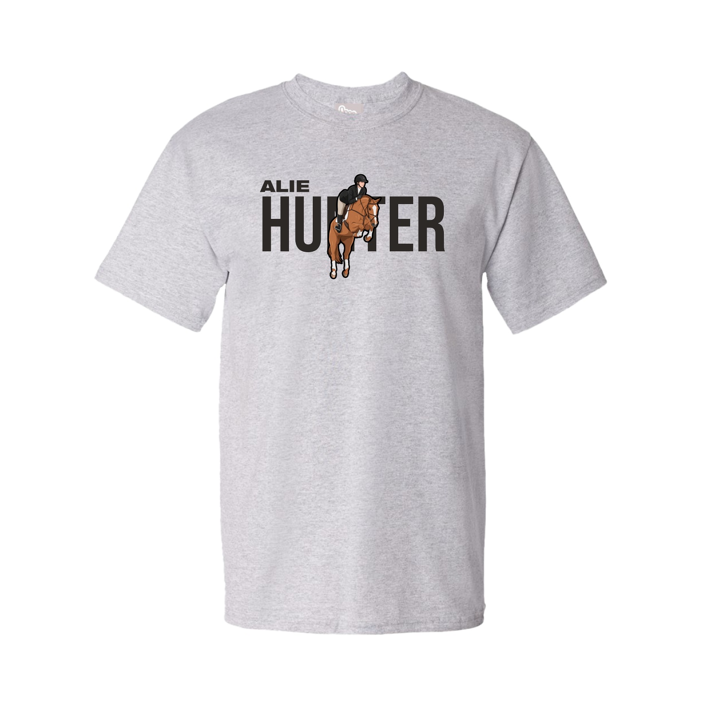 Youth Tee — Player Name in Grey