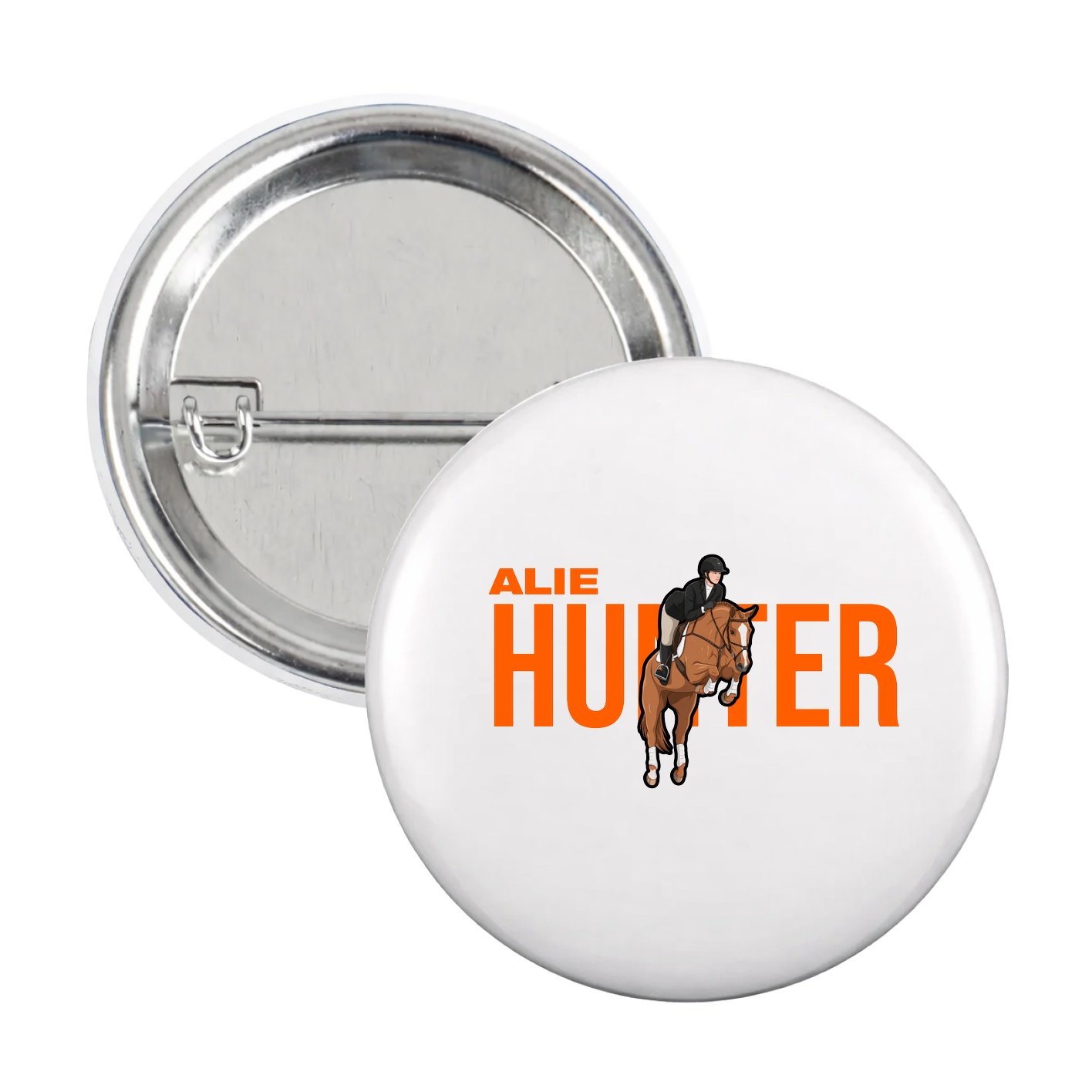 Game Day Button — Player Name in White