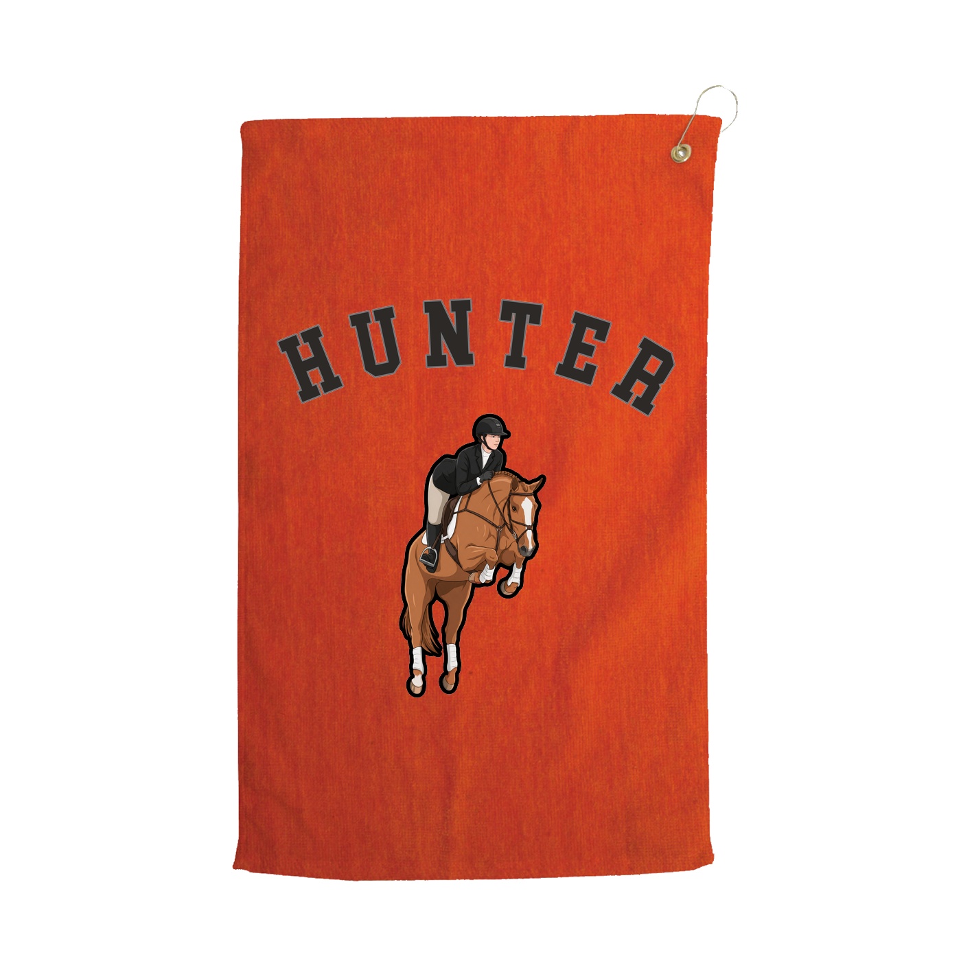 Golf Towel — Shirsey Arch in Orange