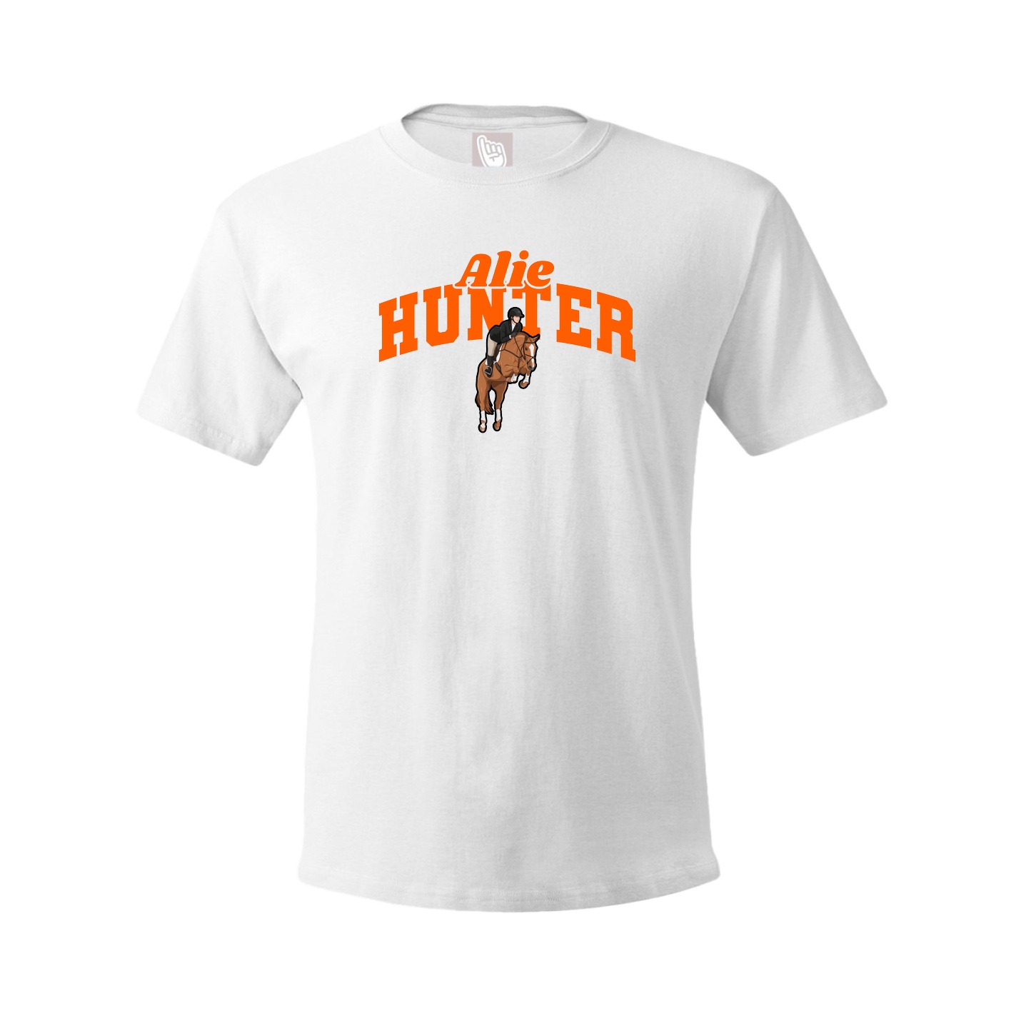 Youth Tee — Signature Arch in White