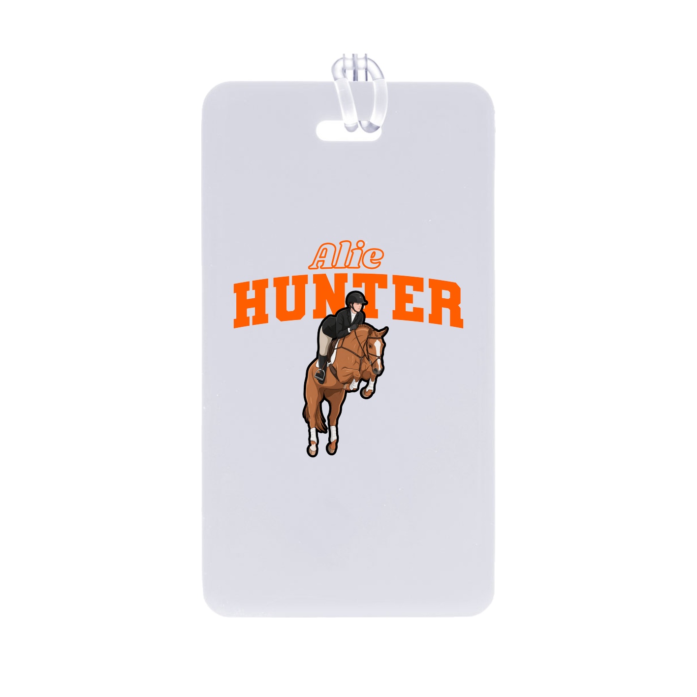 Bag Tag — Name Arch in Classic