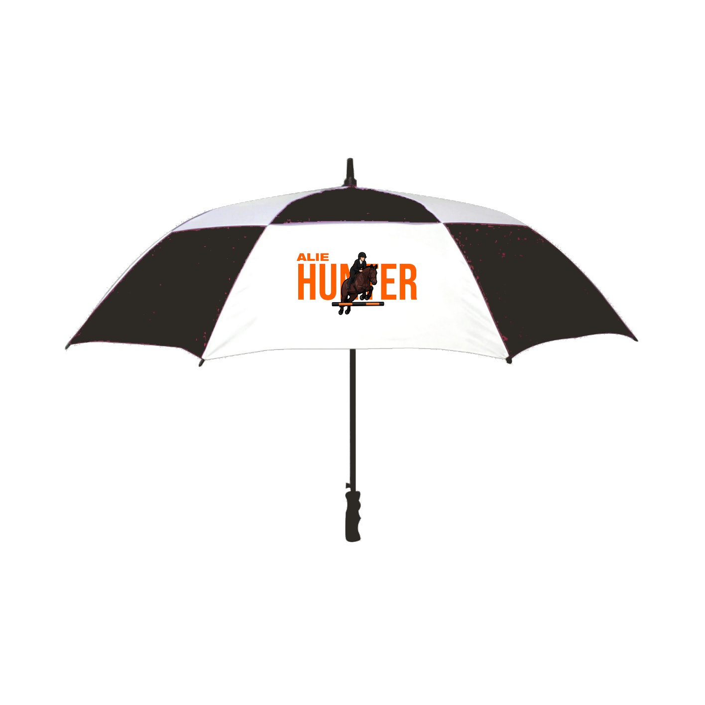 Golf Umbrella — Player Name in Black