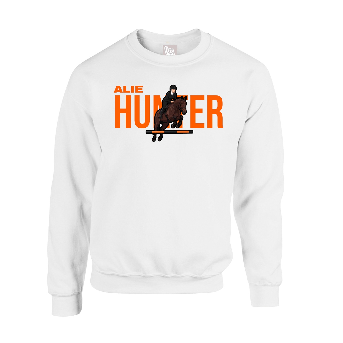 Fleece Crew — Player Name in White