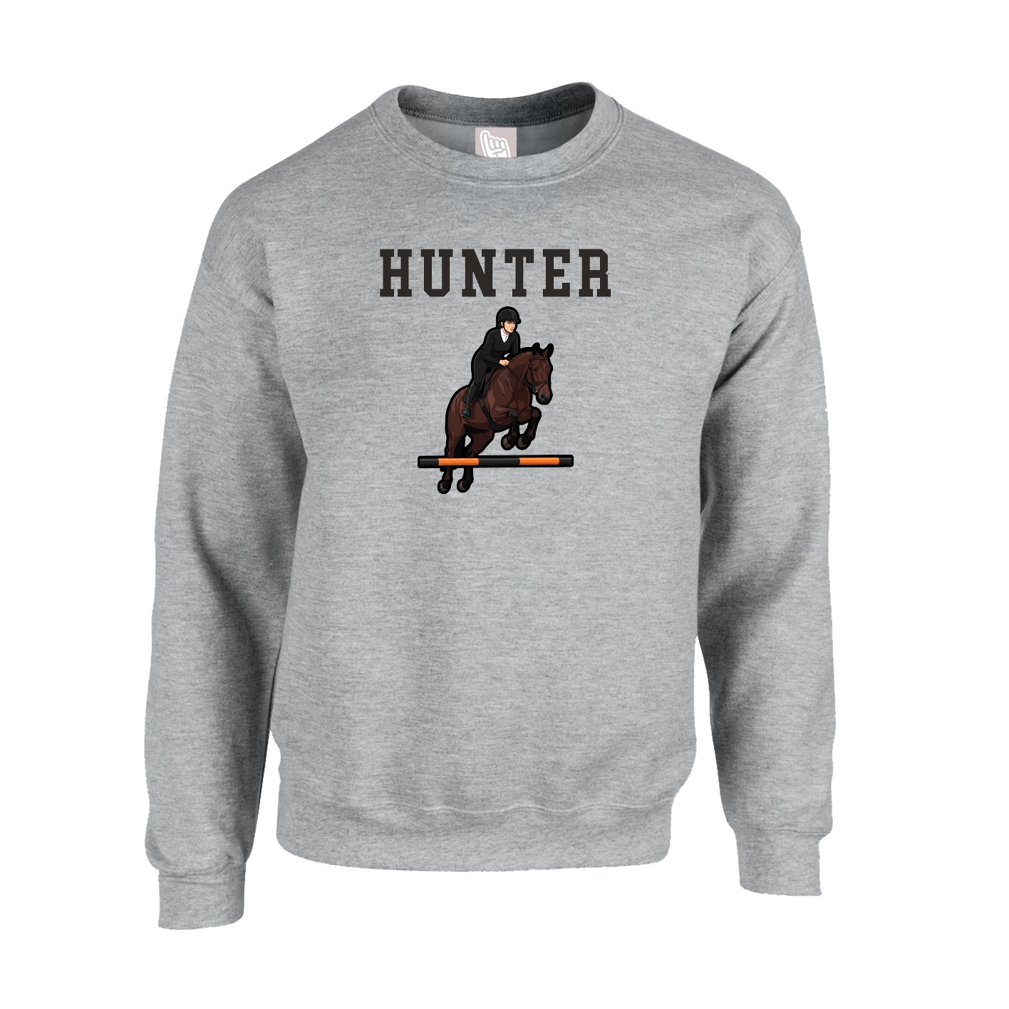 Fleece Crew — Shirsey in Grey