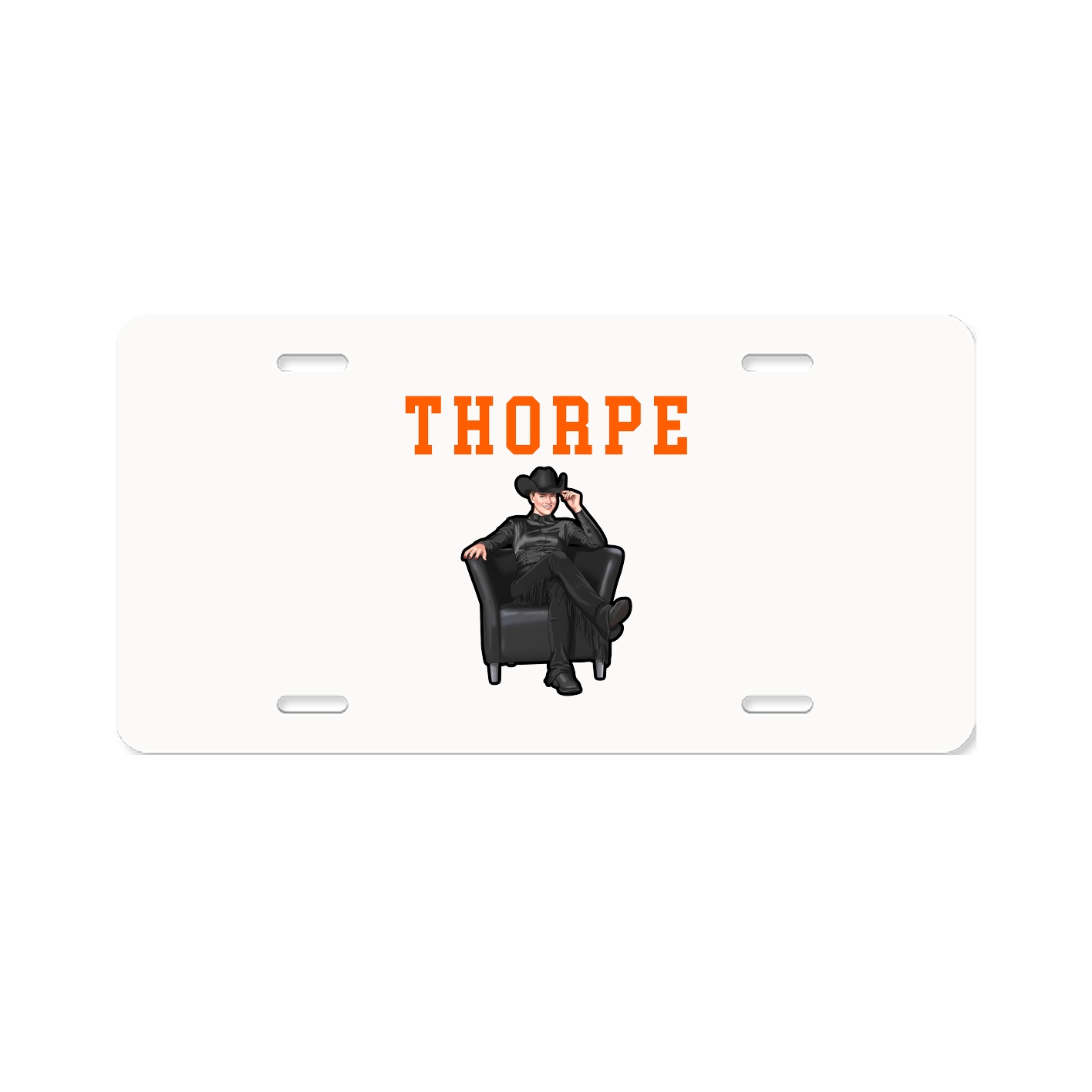 License Plate — Shirsey in Classic