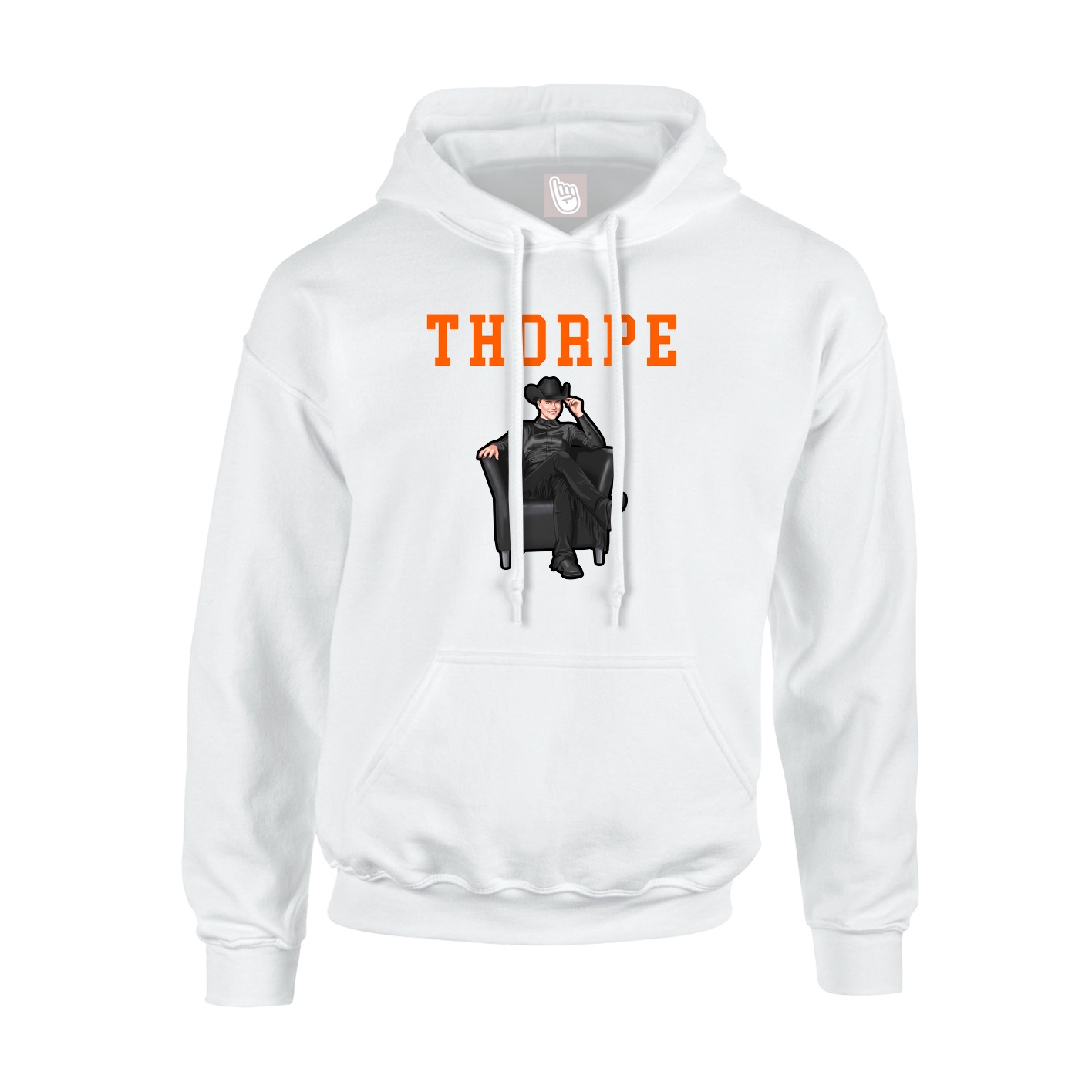 Youth Hoodie — Shirsey in White