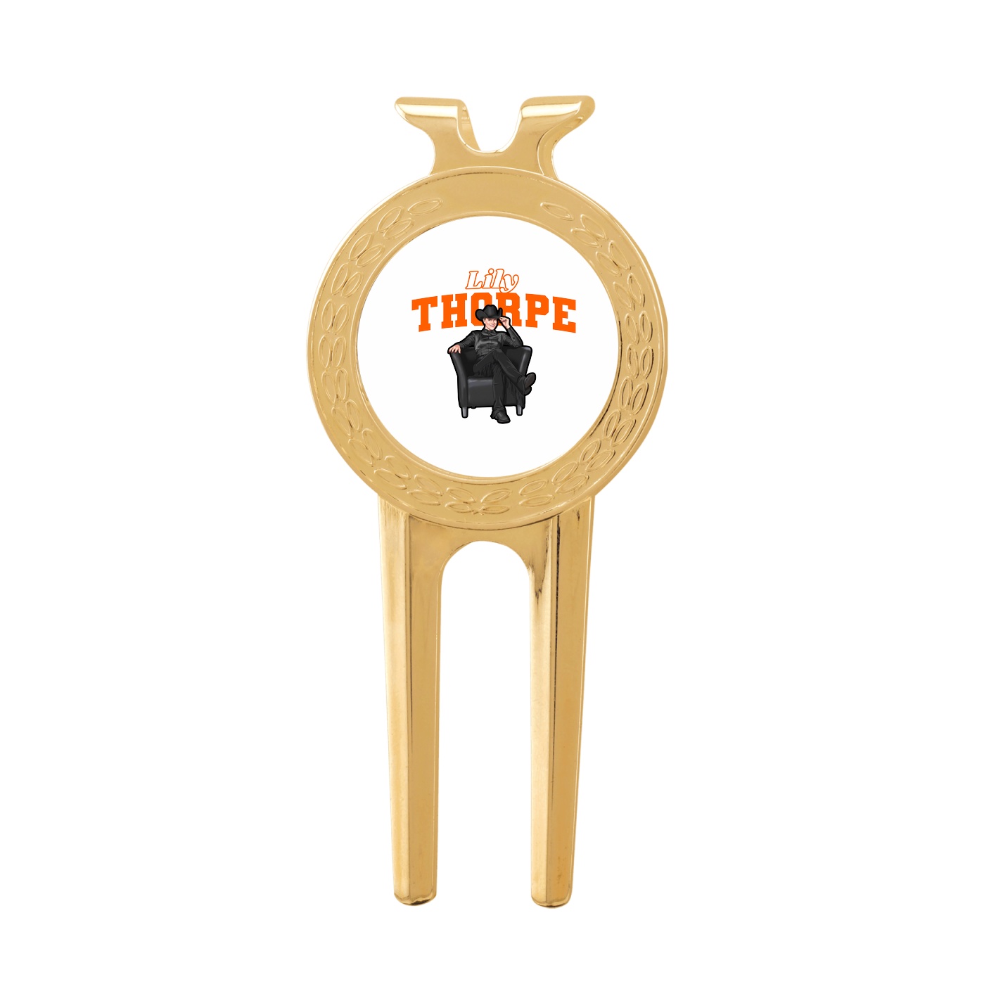 Divot Tool with Ball Marker — Name Arch in Classic