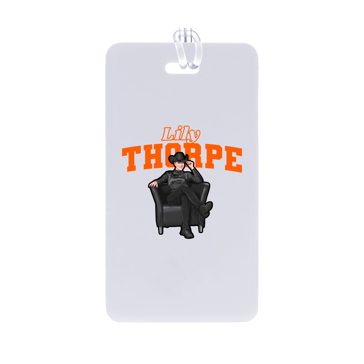 Bag Tag — Name Arch in Classic