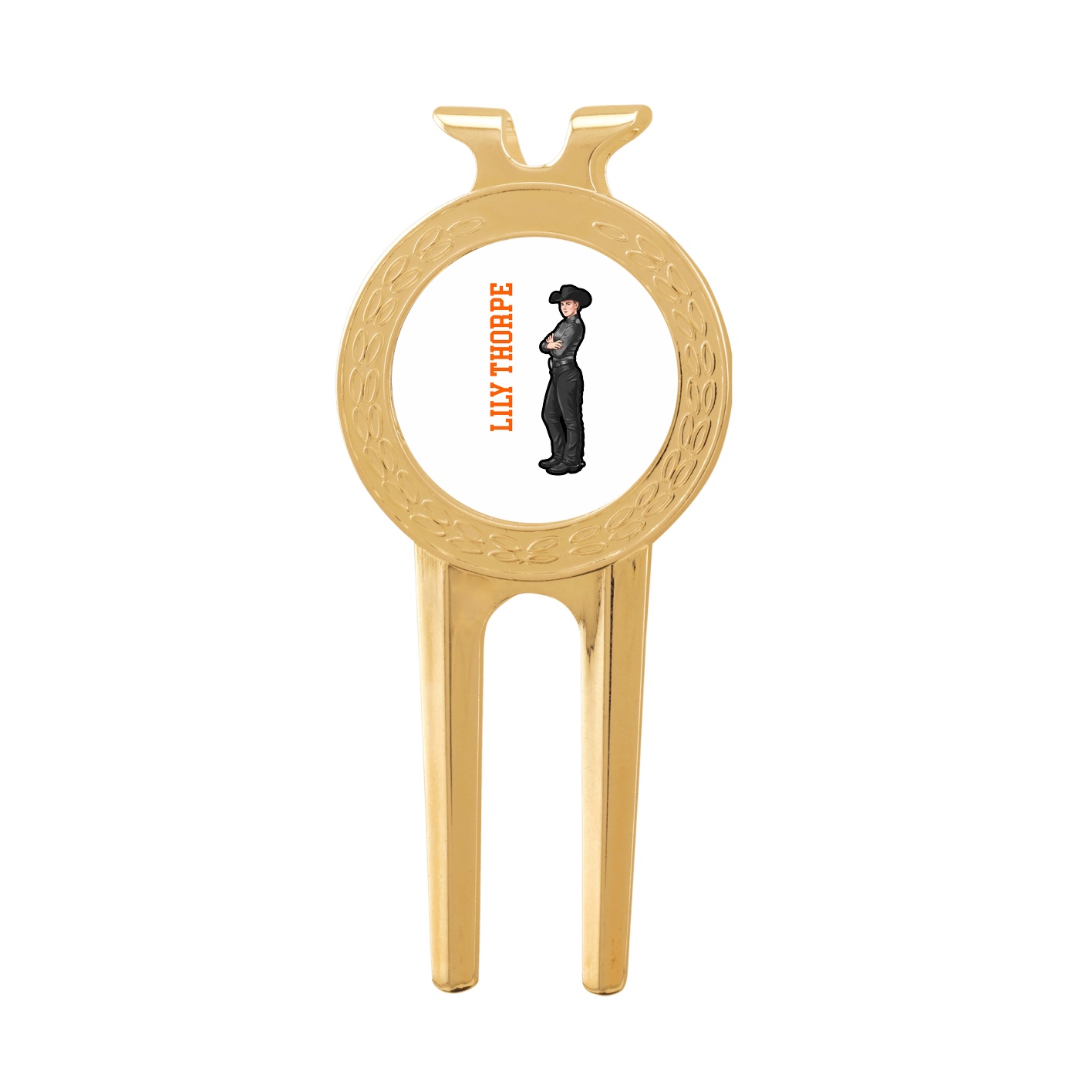 Divot Tool with Ball Marker — Name Vertical in Classic