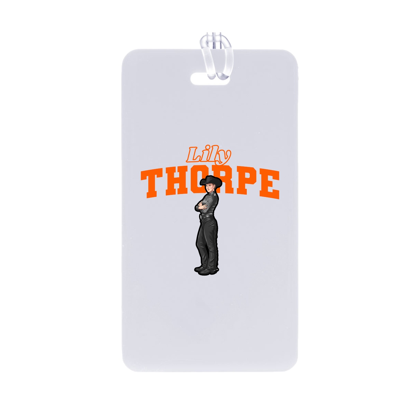 Bag Tag — Name Arch in Classic