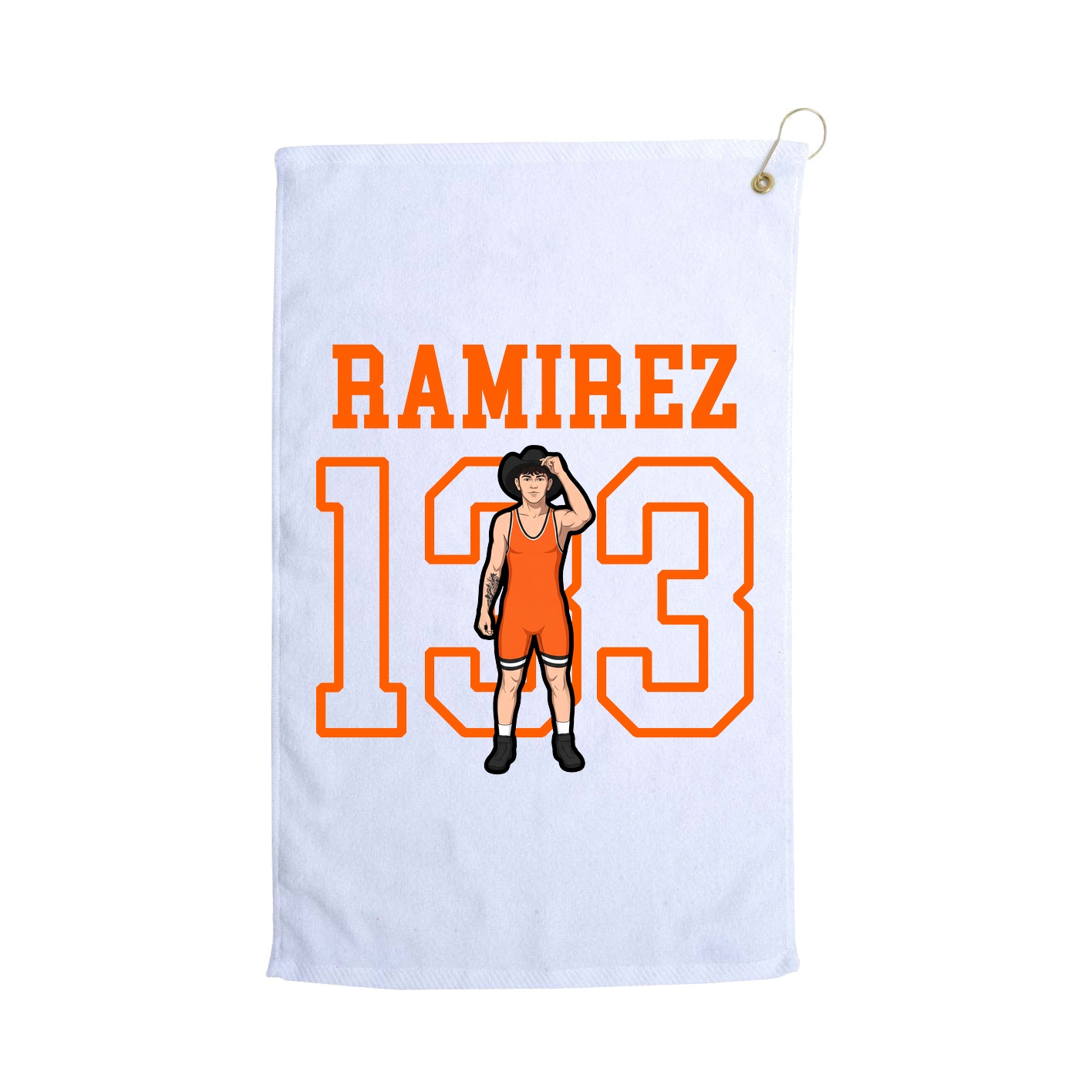 Golf Towel — Shirsey in White