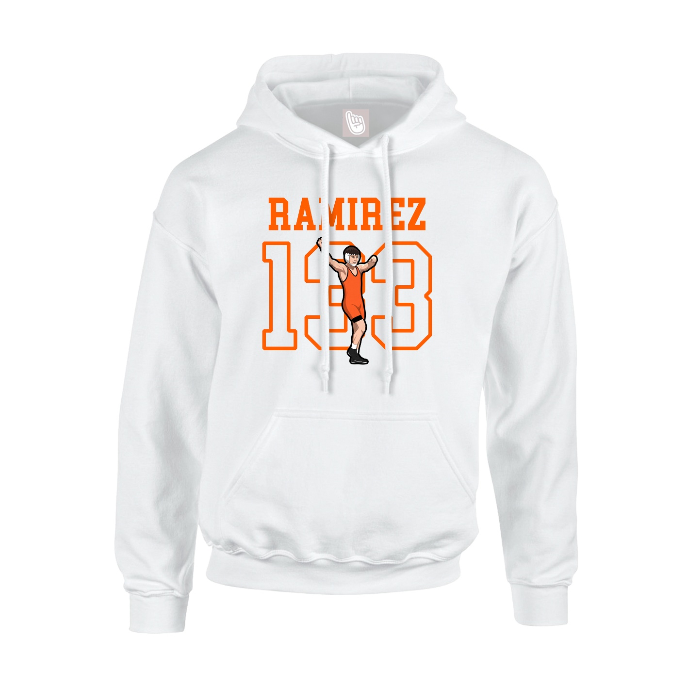 Hoodie — Shirsey in White