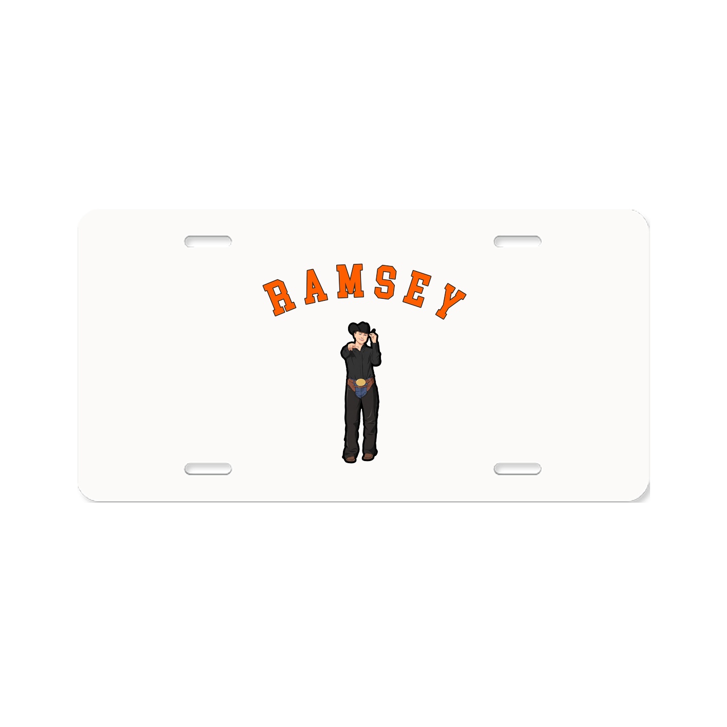 License Plate — Shirsey Arch in Classic