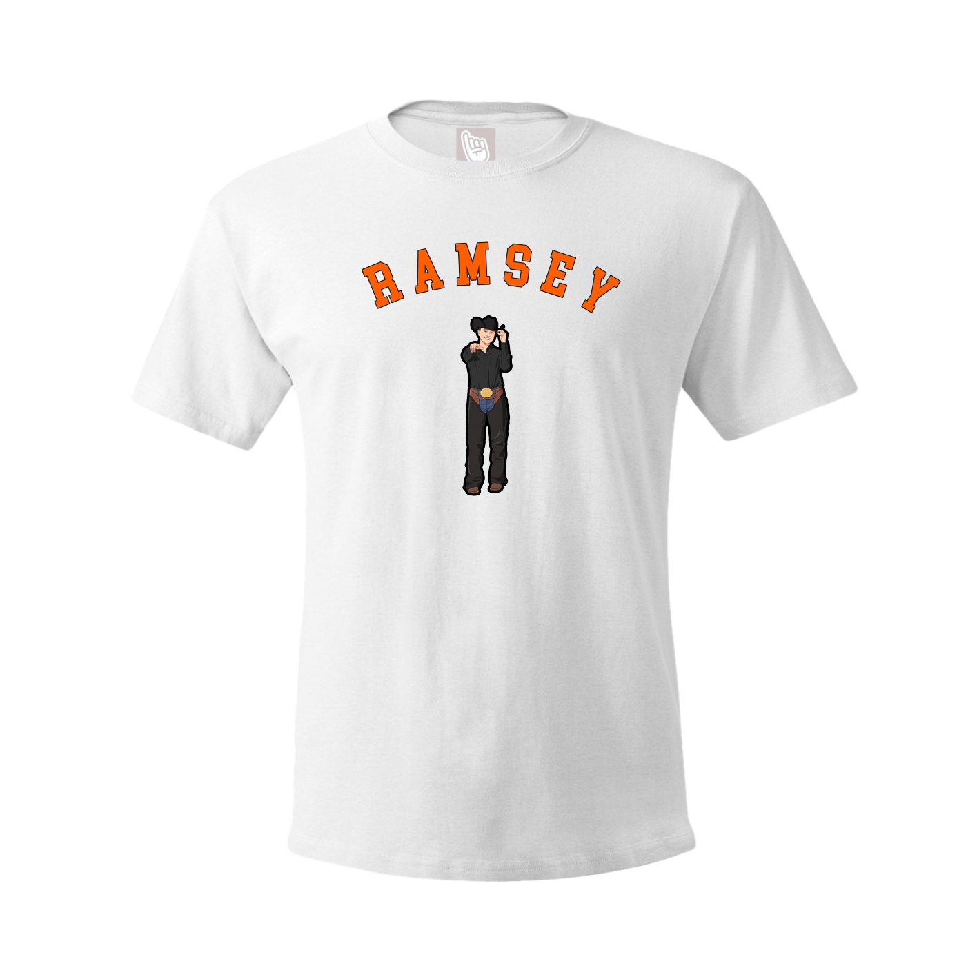 Youth Tee — Shirsey Arch in White