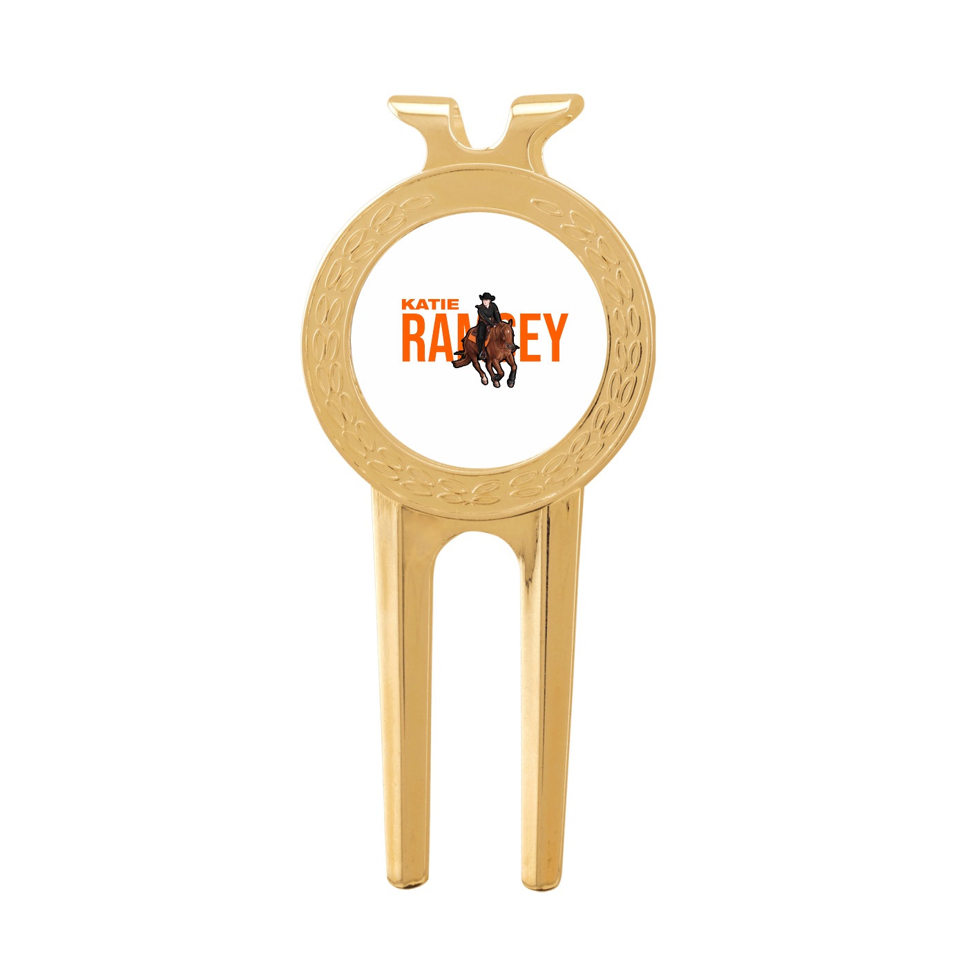 Divot Tool with Ball Marker — Player Name in Classic