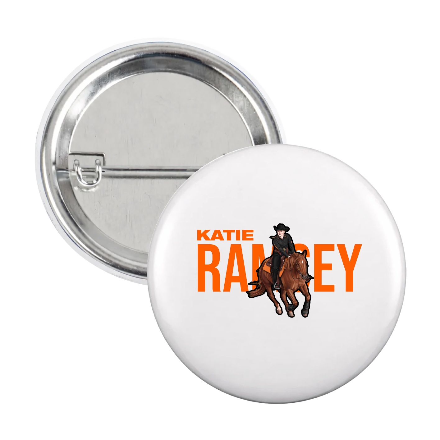 Game Day Button — Player Name in White