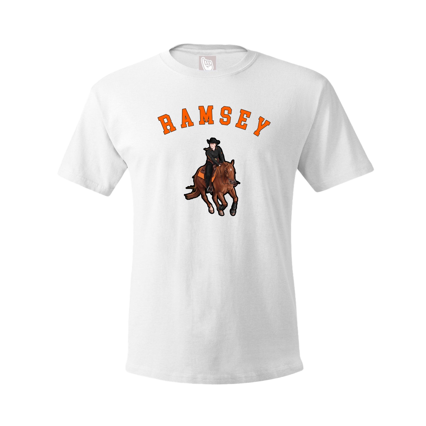 Tee — Shirsey Arch in White