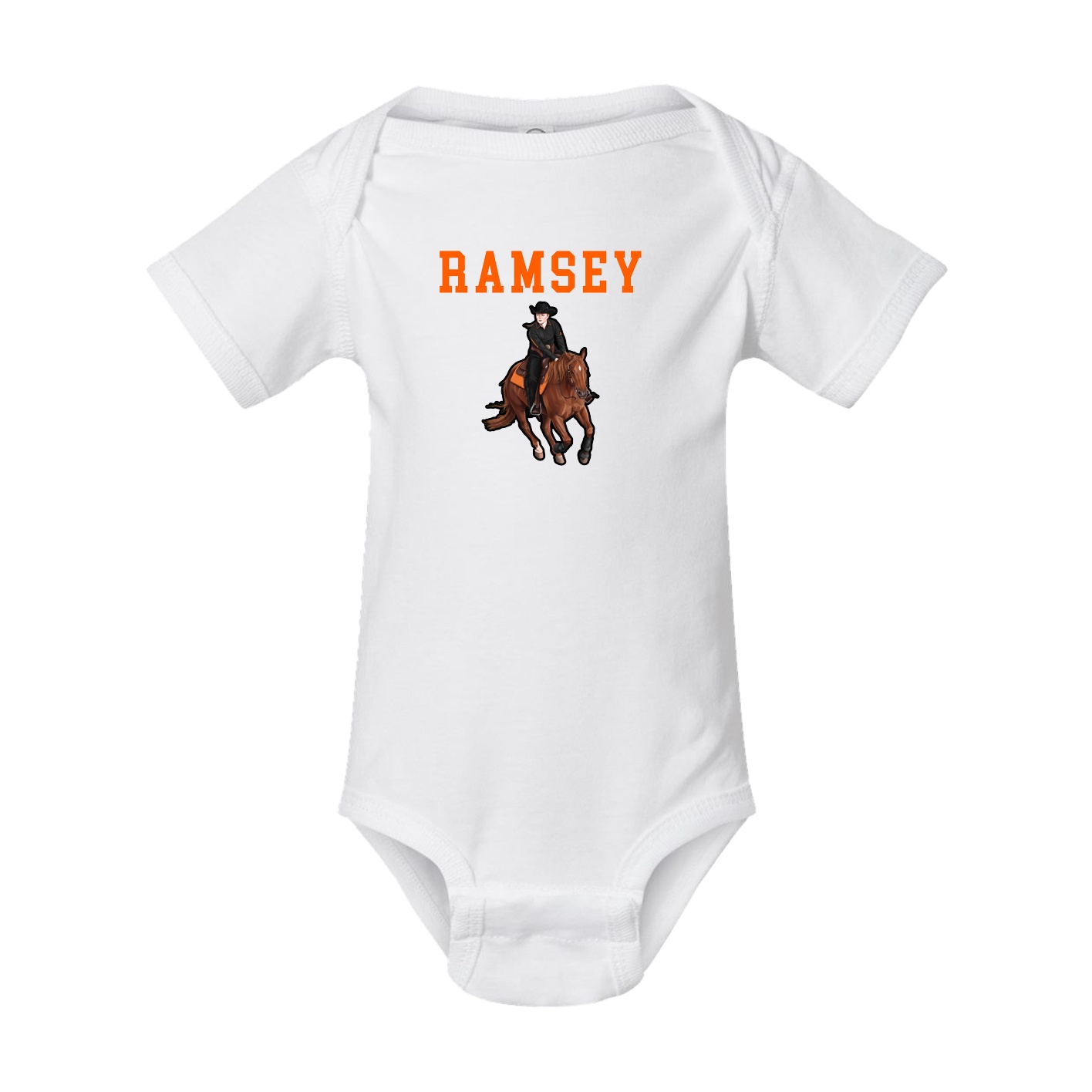 Baby Onesie — Shirsey in White