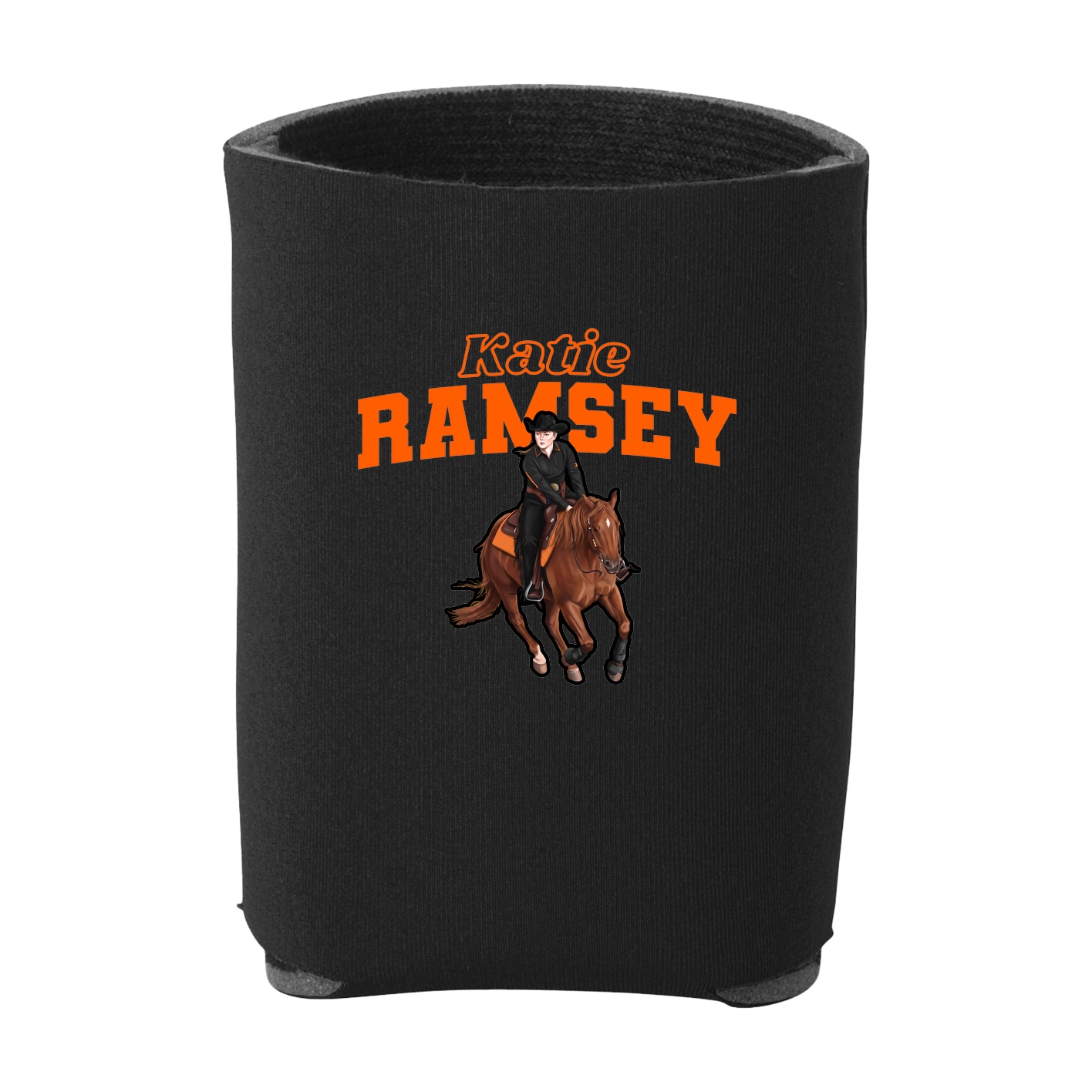 Can Holder — Name Arch in Black