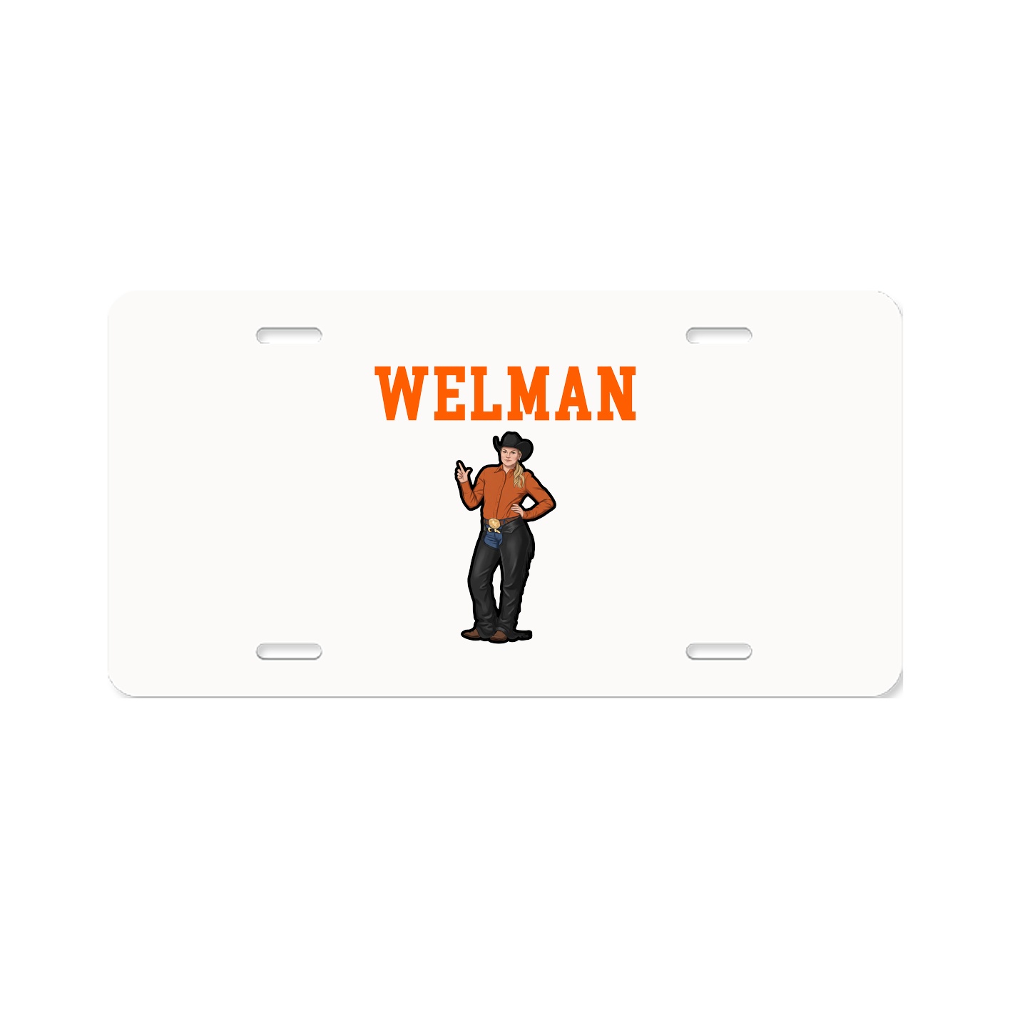 License Plate — Shirsey in Classic